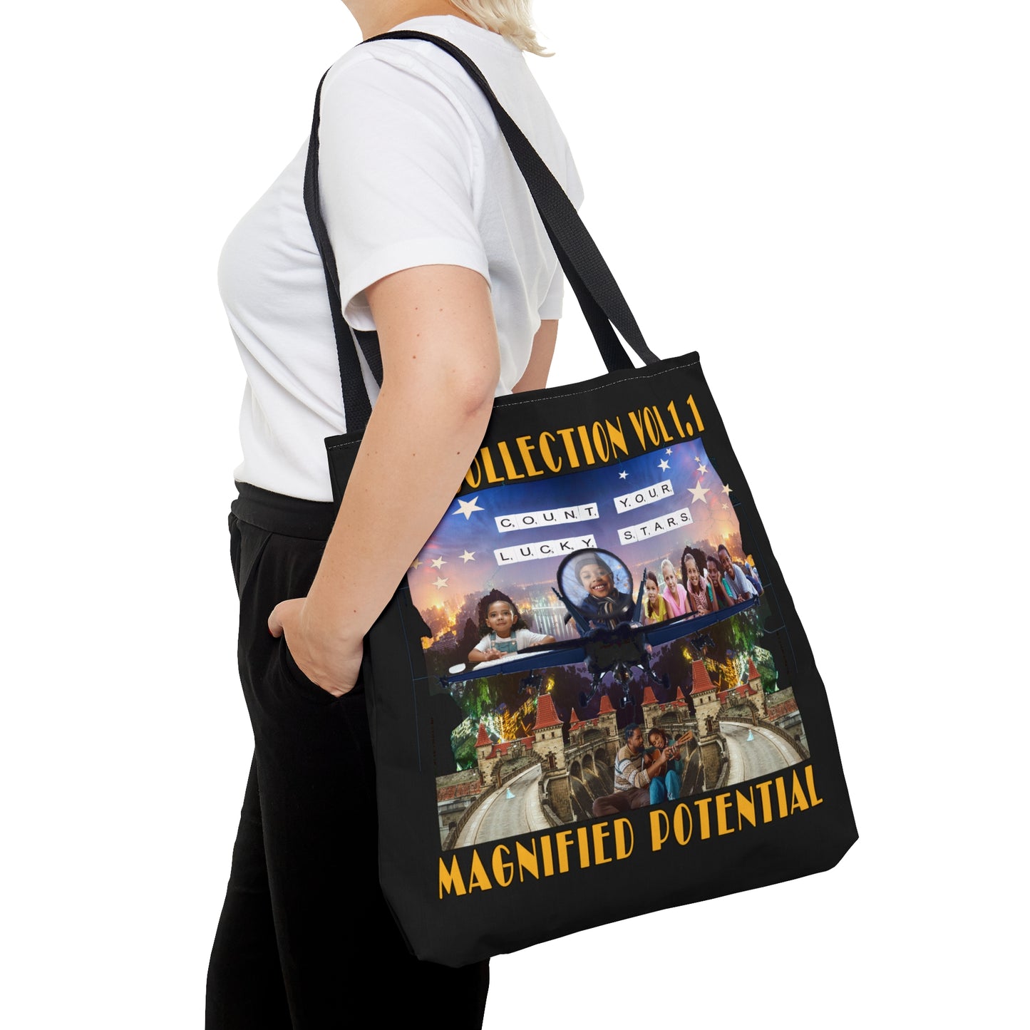 Magnified Potential Tote Bag (AOP)