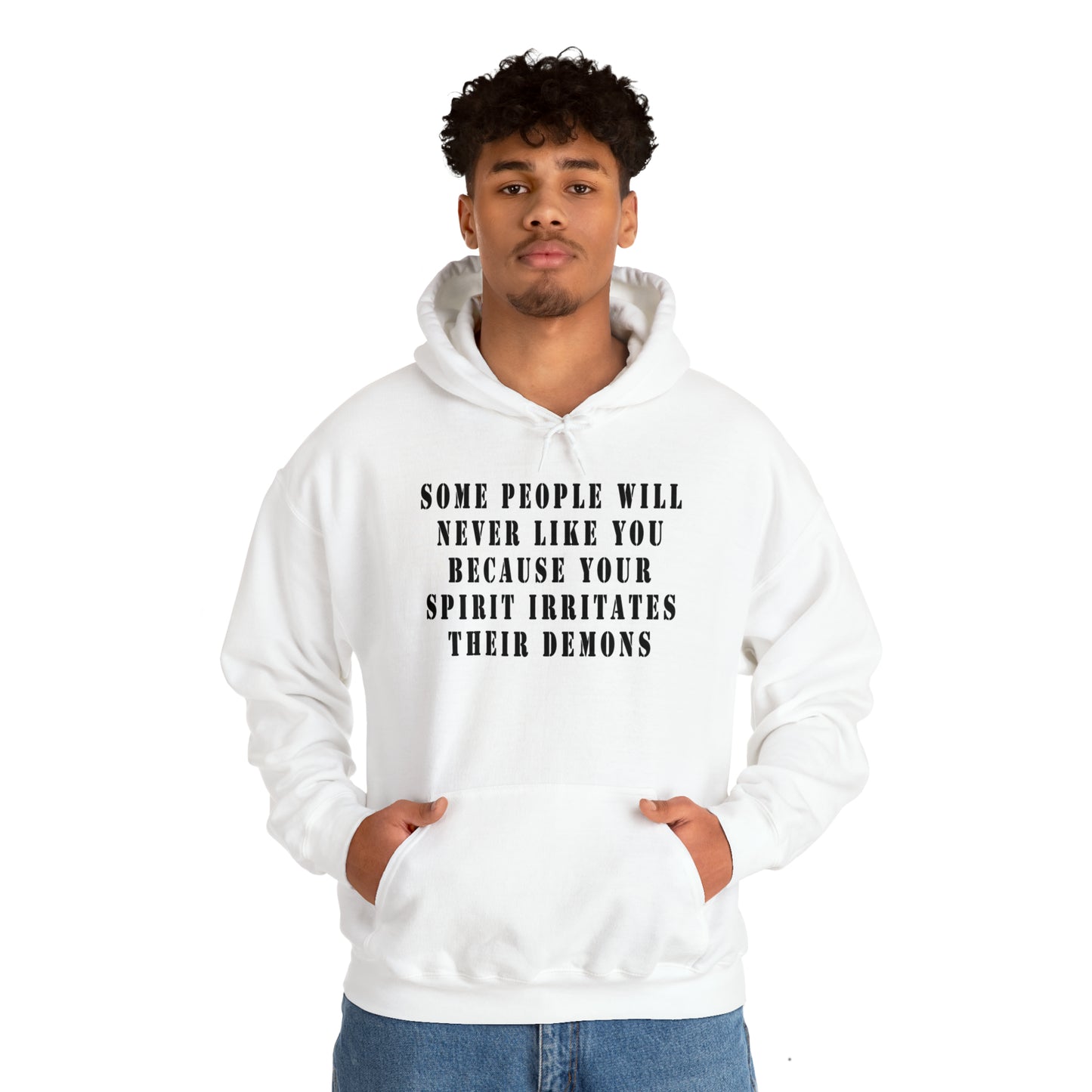 Some people will never like you Unisex Heavy Blend™ Hooded Sweatshirt