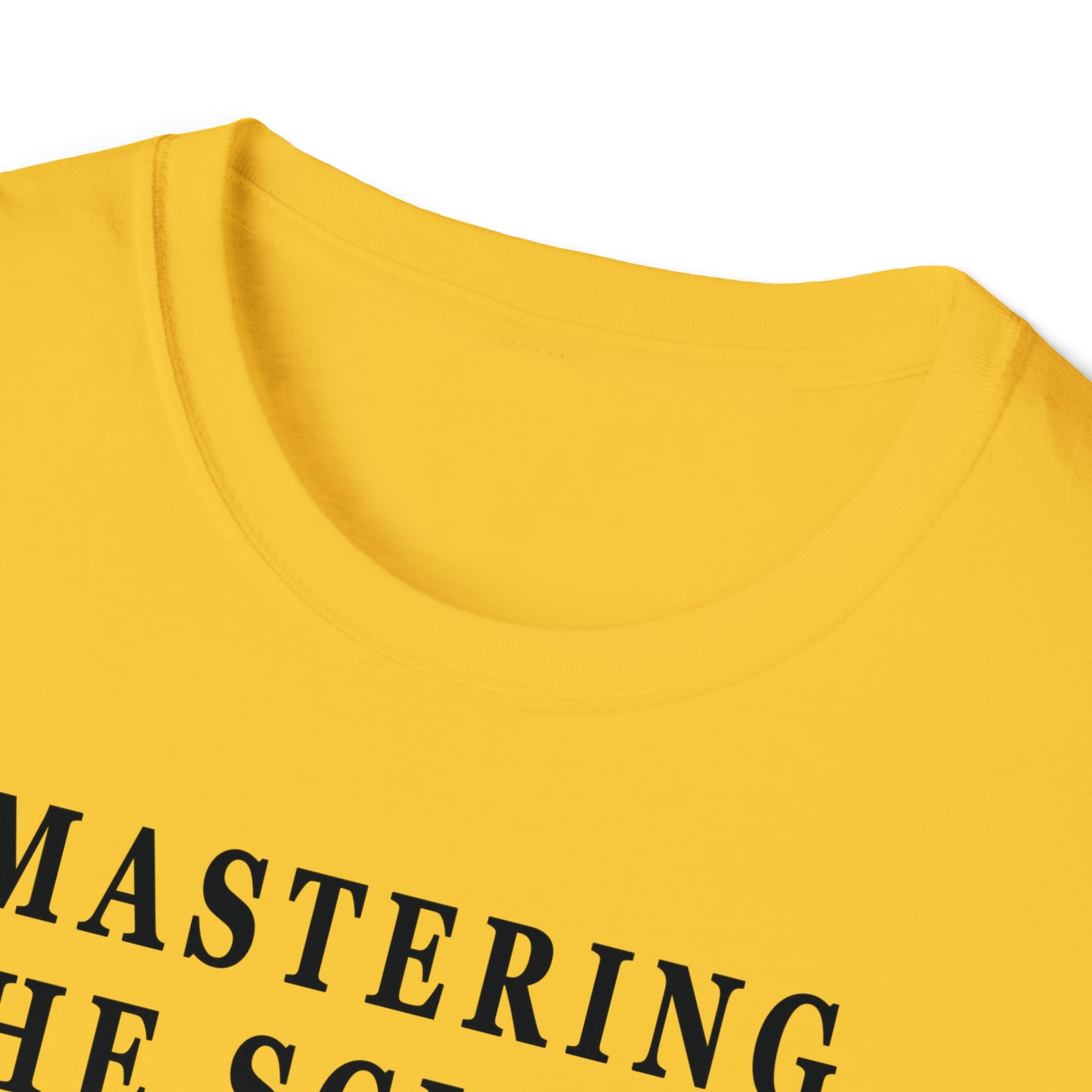 Mastering The Science of Myself Unisex Softstyle T-Shirt