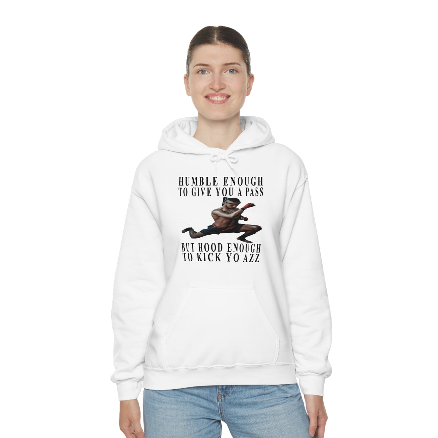 Humble Enough To Give Your A Pass Unisex Heavy Blend™ Hooded Sweatshirt