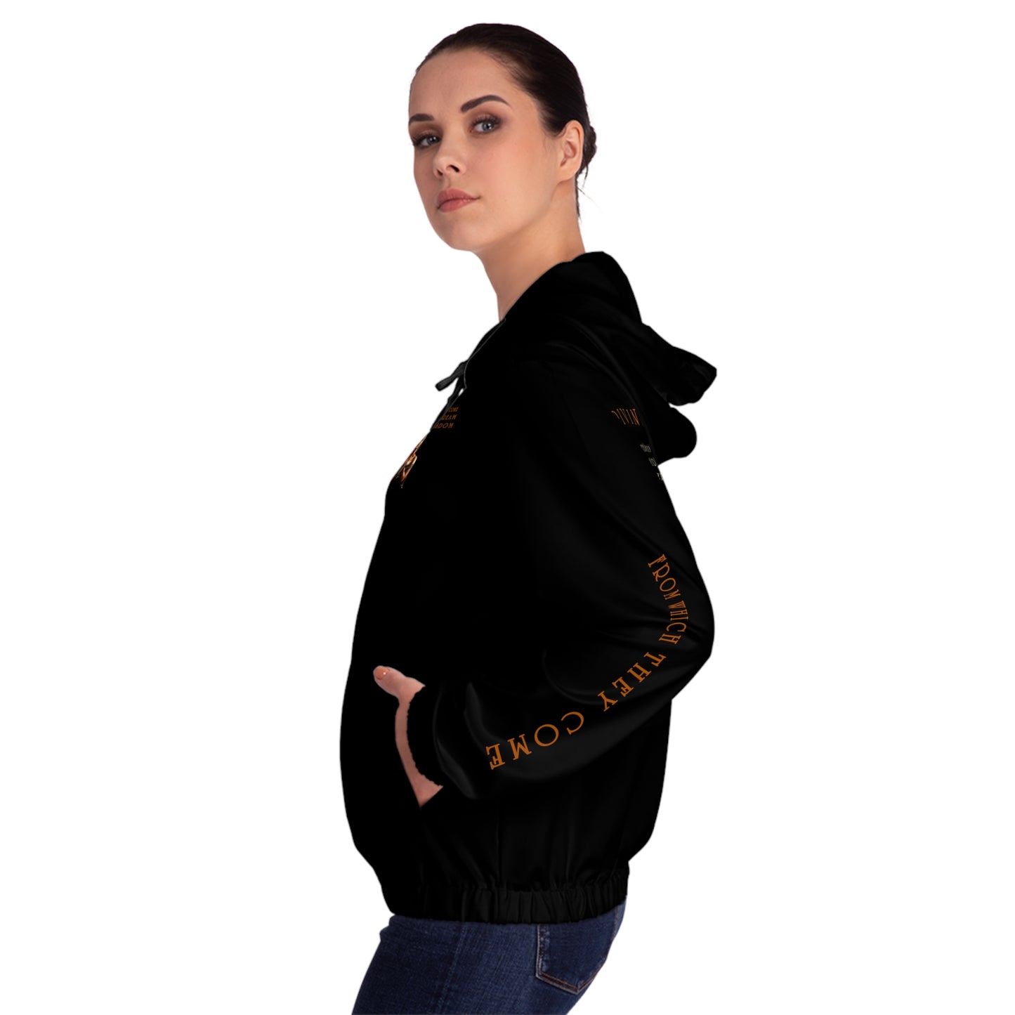 A Kings Dream Women’s Full-Zip Hoodie (AOP)