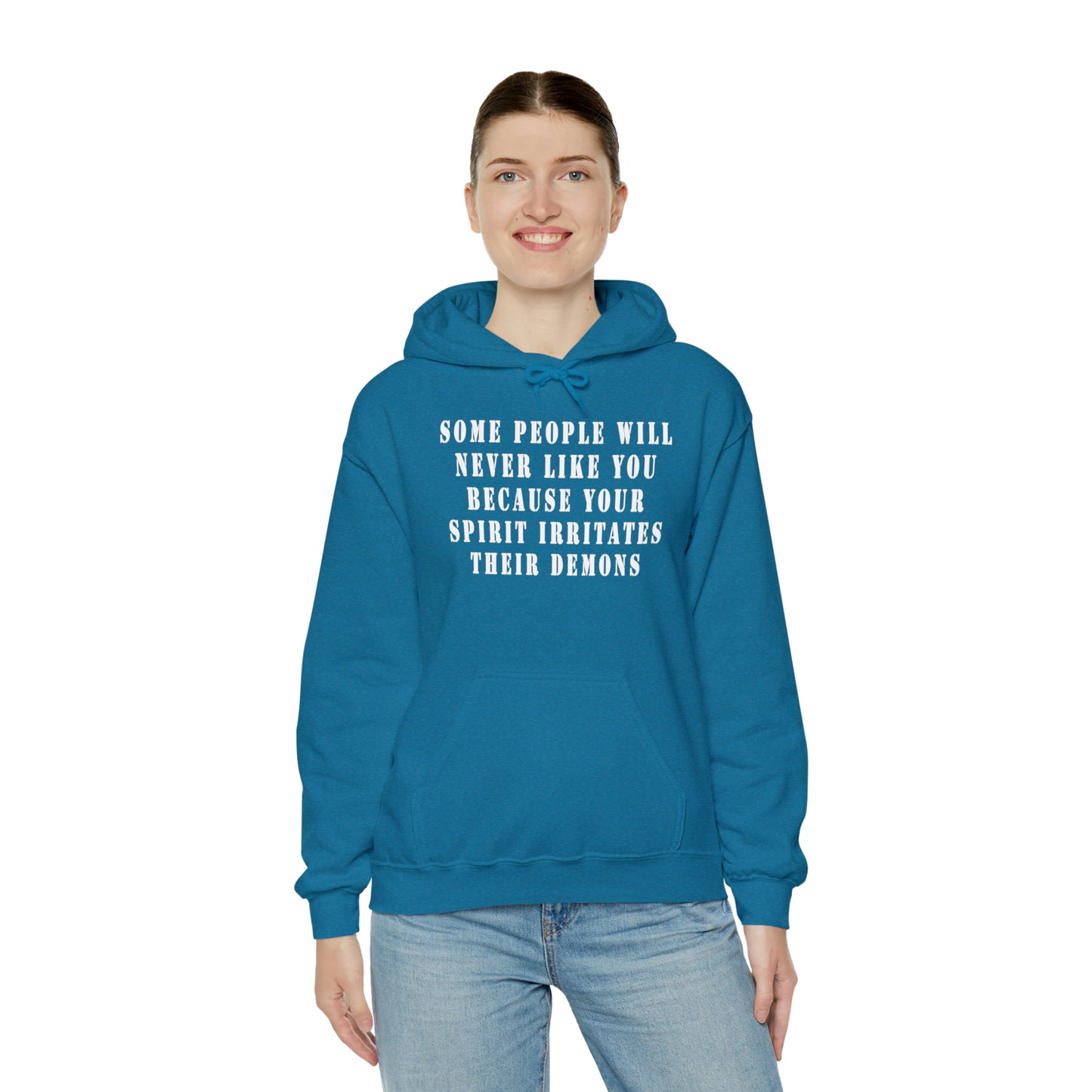 Some people will never like you Unisex Heavy Blend™ Hooded Sweatshirt