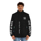 Ride My Wave Men's Puffer Jacket (AOP)