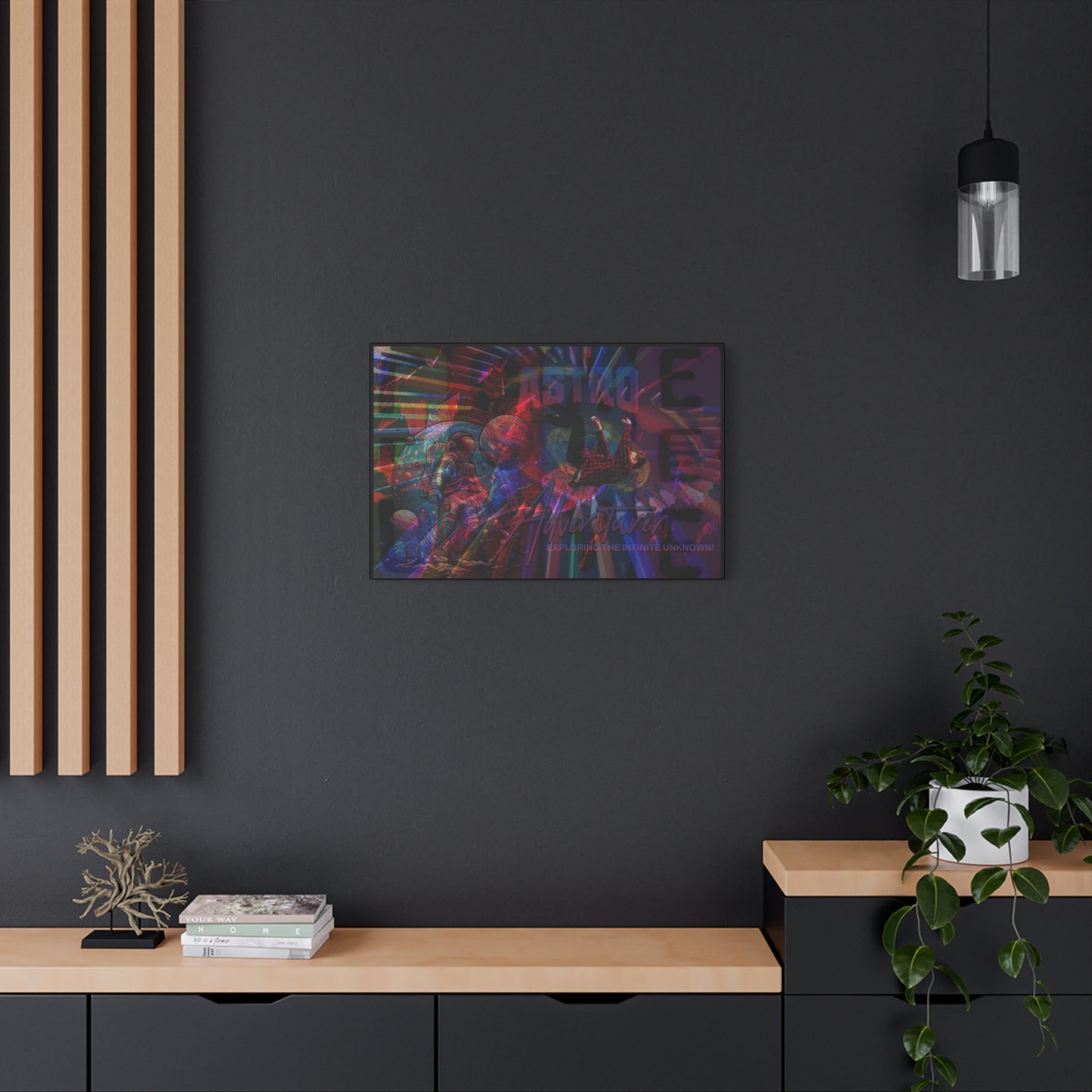To Fall in Love with Life Matte Canvas Wall Art