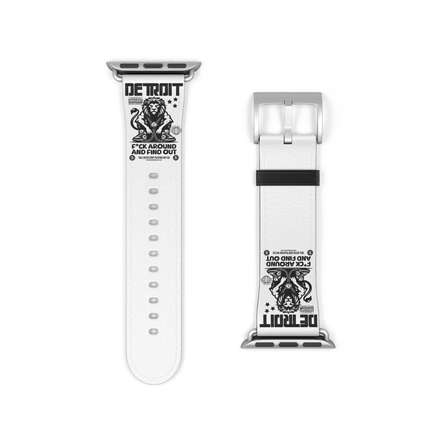 F*ck Around and Find Out Watch Band - Custom Sports Band, Gift for Him, Stylish Accessory, Fitness Tracker Band, Unique Watch Strap