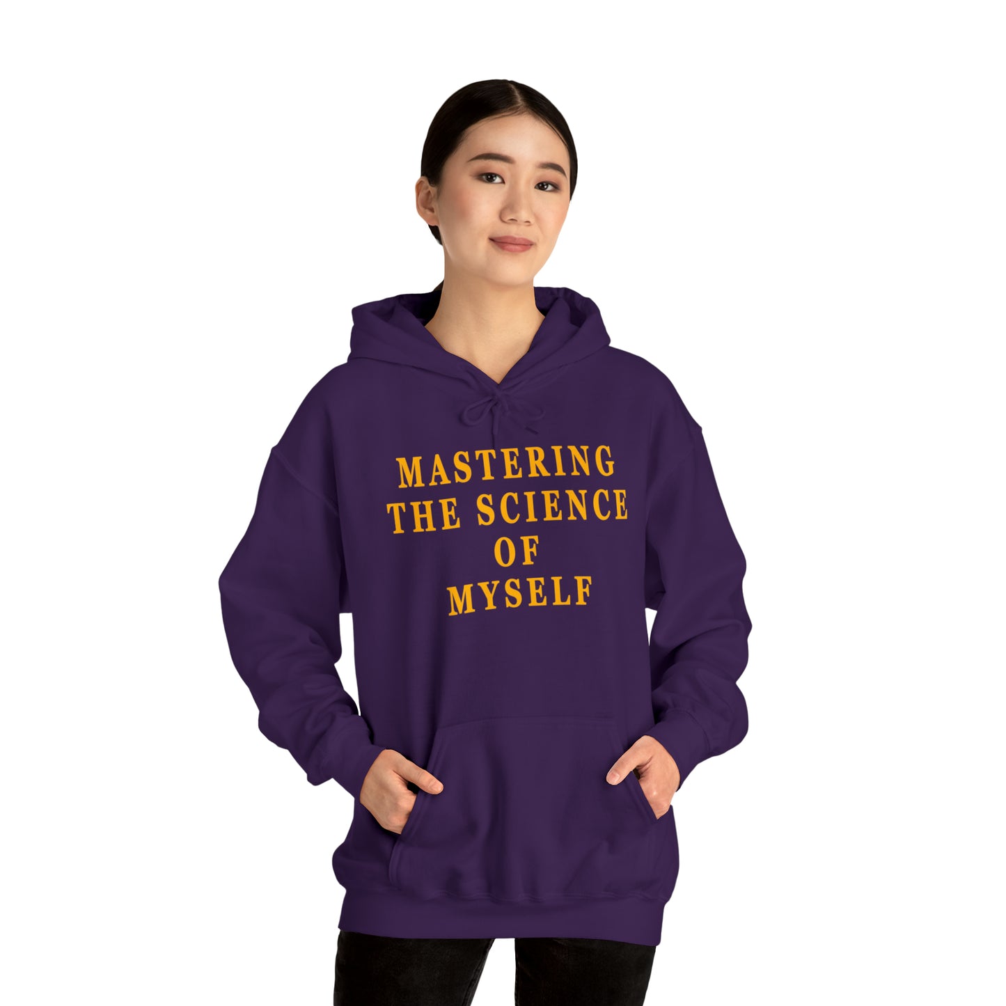 Mastering The Science of Myself Unisex Heavy Blend™ Hooded Sweatshirt