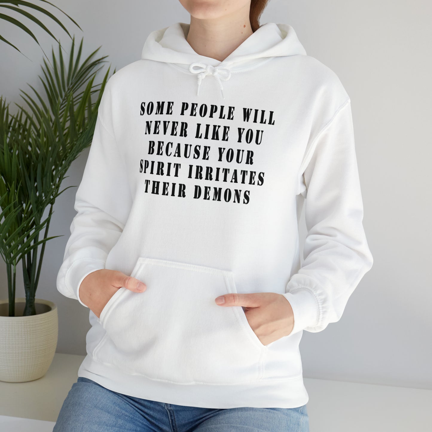 Some people will never like you Unisex Heavy Blend™ Hooded Sweatshirt