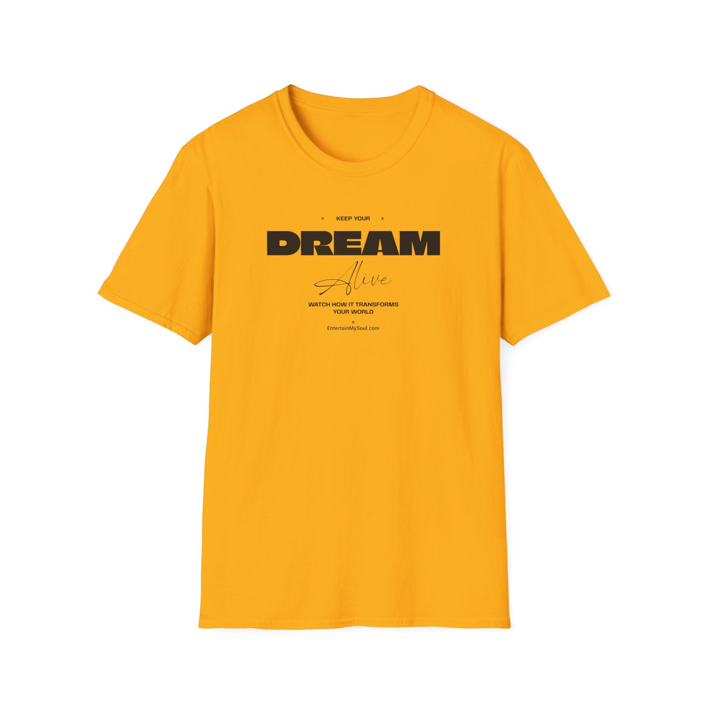 Keep Your Dream Alive T-Shirt, Motivational Tee, Dreamer Shirt, Gift for Dream Chasers, Perfect for Casual Wear, Fitness Enthusiast