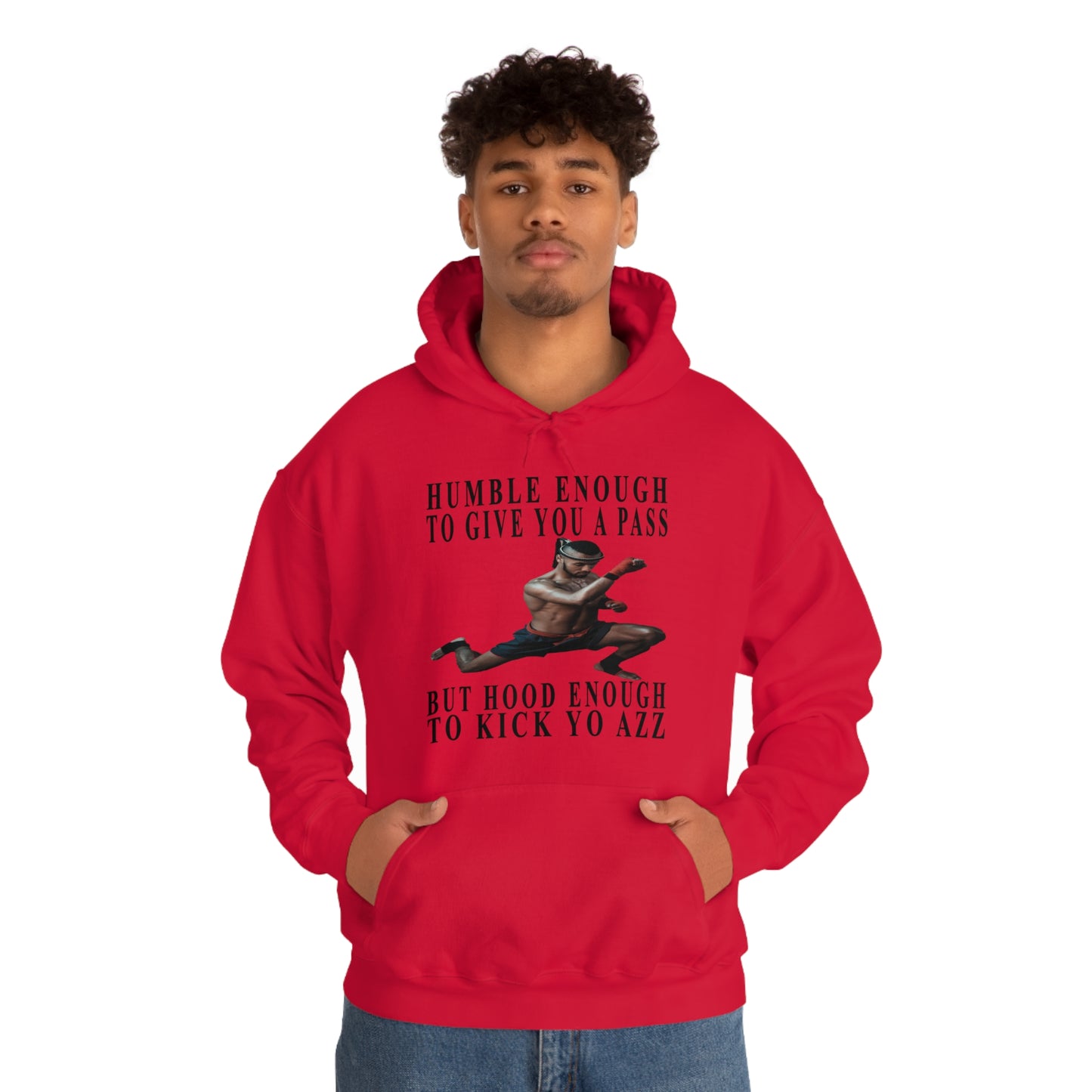 Humble Enough To Give Your A Pass Unisex Heavy Blend™ Hooded Sweatshirt