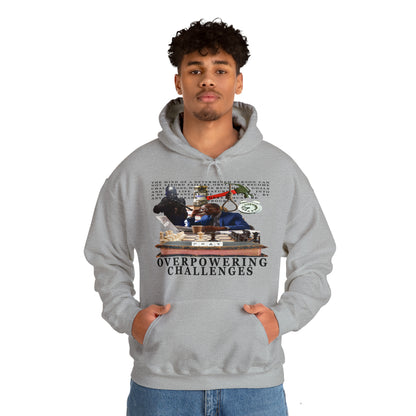 Overpowering Obstacles Unisex Heavy Blend™ Hooded Sweatshirt