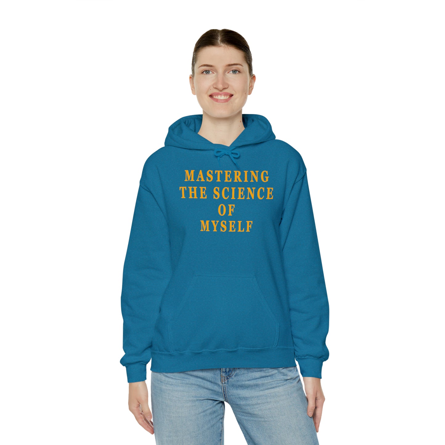 Mastering The Science of Myself Unisex Heavy Blend™ Hooded Sweatshirt