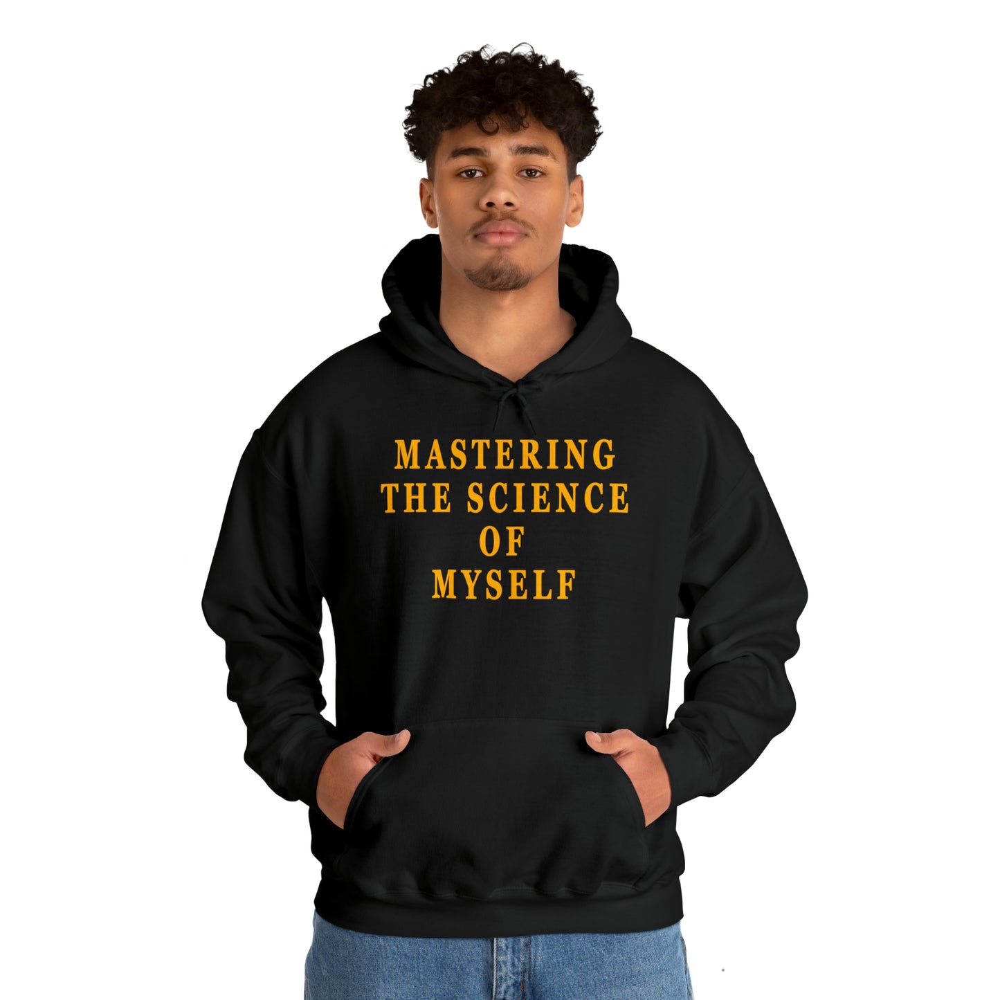 Mastering The Science of Myself Unisex Heavy Blend™ Hooded Sweatshirt