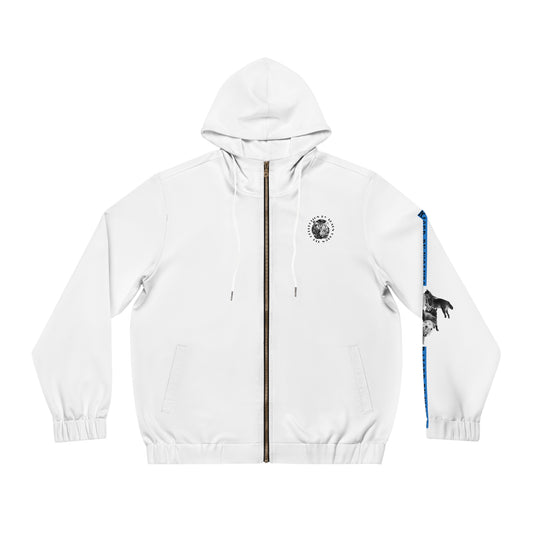 Raised By Wolves Men's Full-Zip Hoodie (AOP)