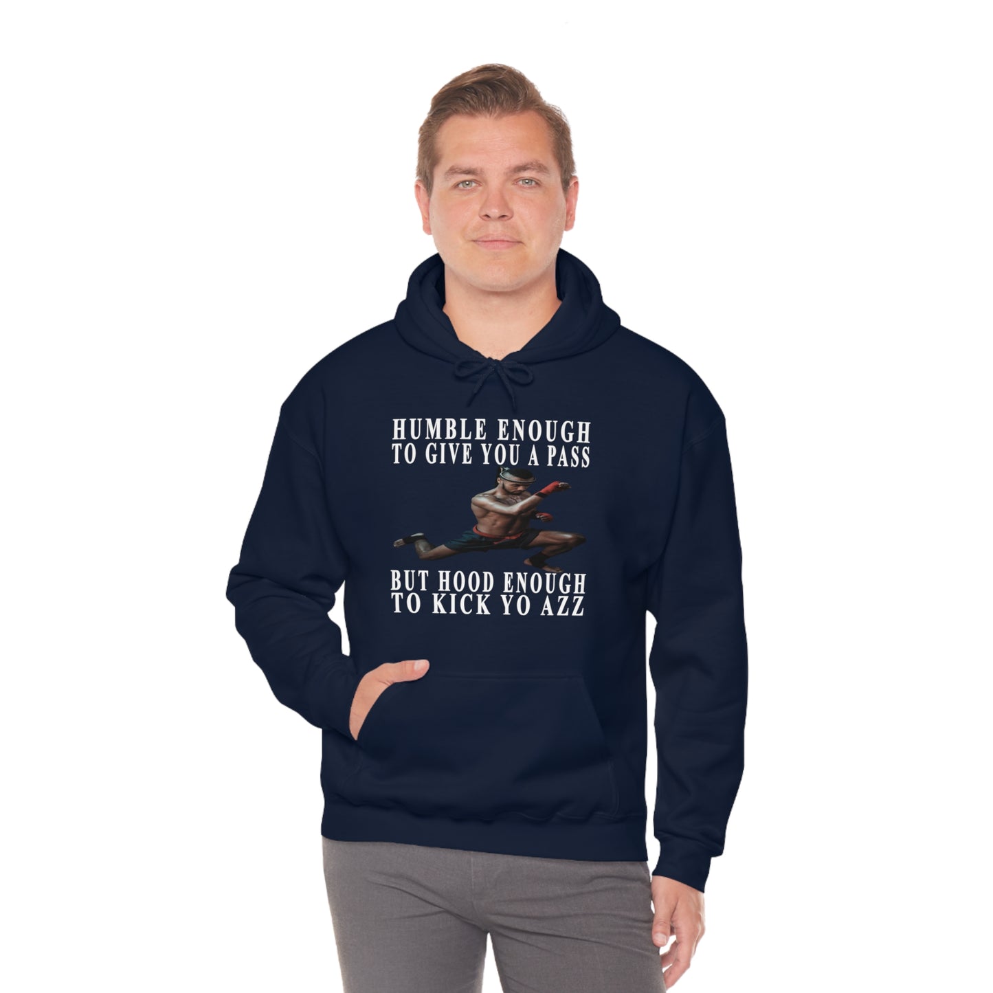 Humble Enough To Give Your A Pass Unisex Heavy Blend™ Hooded Sweatshirt