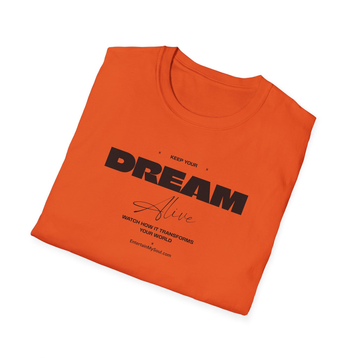 Keep Your Dream Alive T-Shirt, Motivational Tee, Dreamer Shirt, Gift for Dream Chasers, Perfect for Casual Wear, Fitness Enthusiast