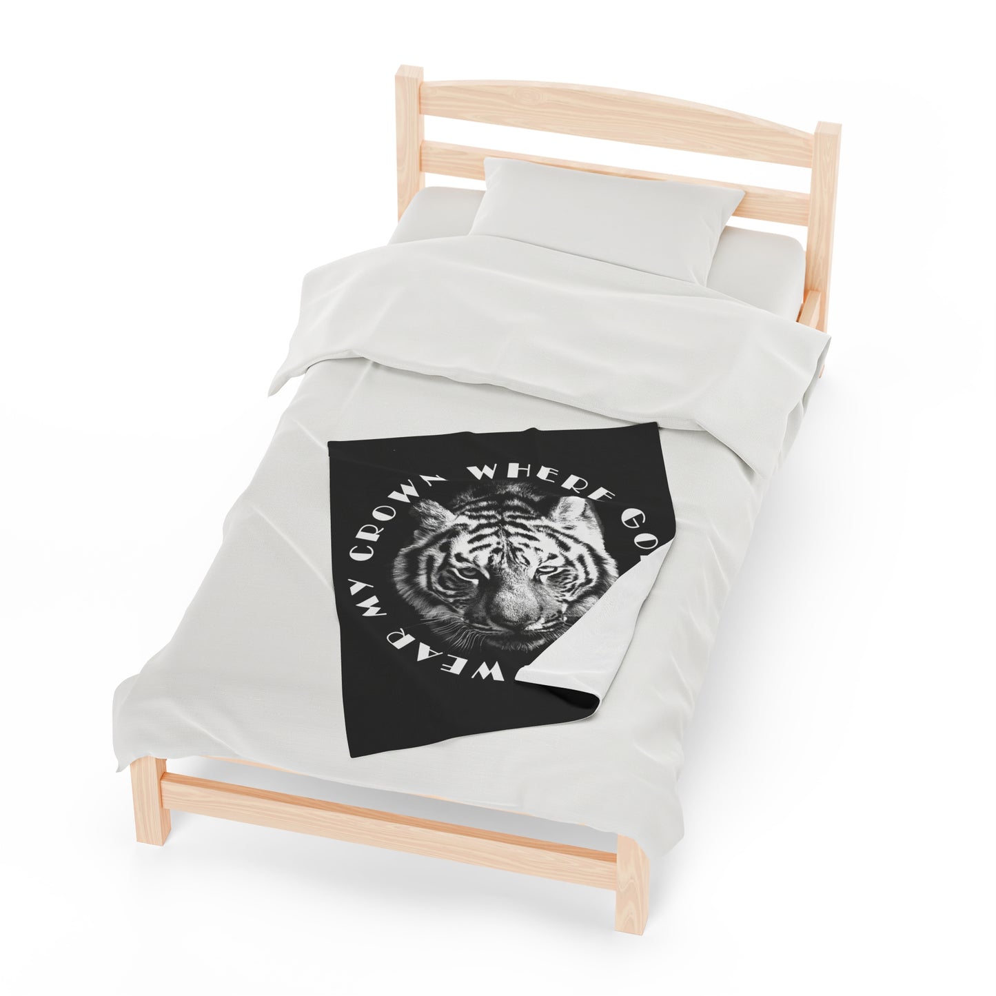 A Soldiers Legacy Velveteen Plush Blanket