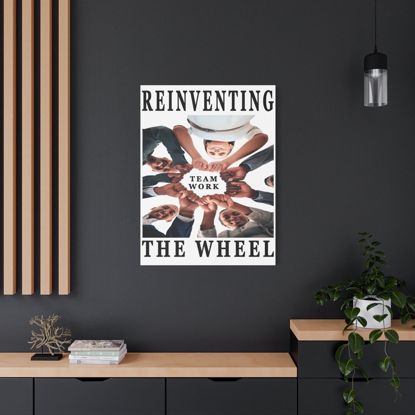 Reinventing The Wheel Matte Canvas, Stretched, 1.25"