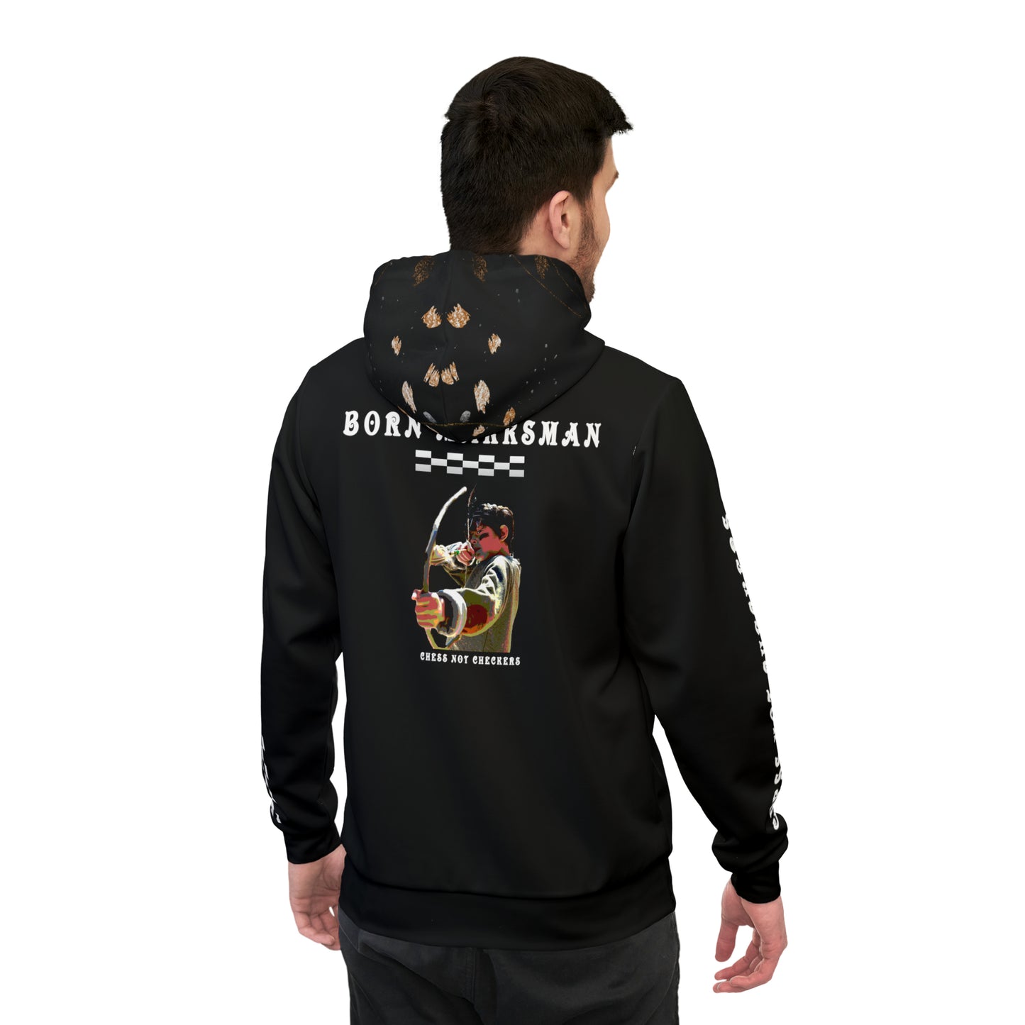 Born Marksman Athletic Hoodie (AOP)