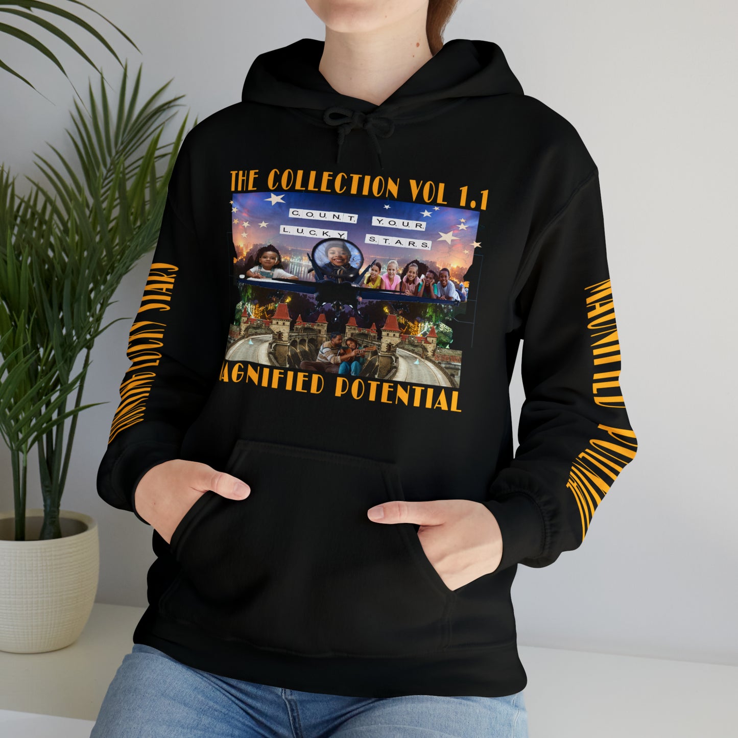 Magnified Potential Unisex Heavy Blend™ Hooded Sweatshirt