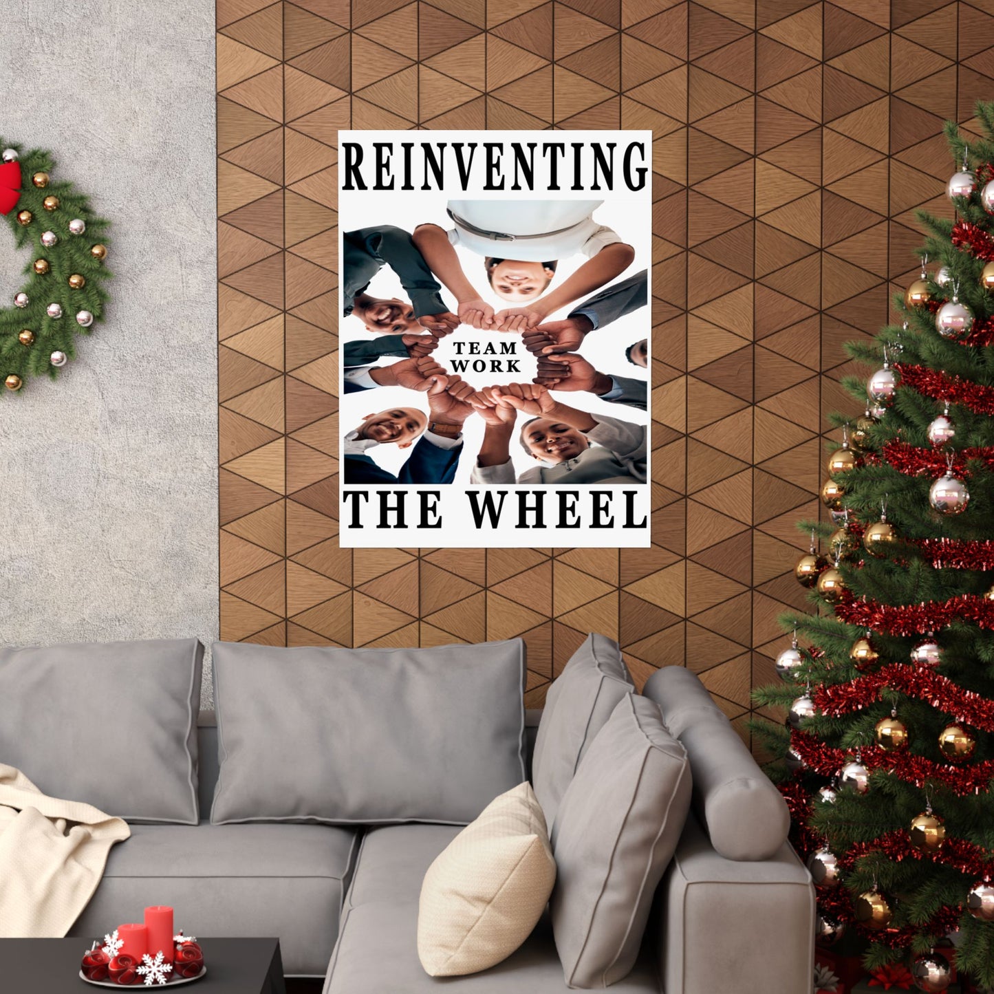 Reinventing The Wheel Matte Vertical Posters