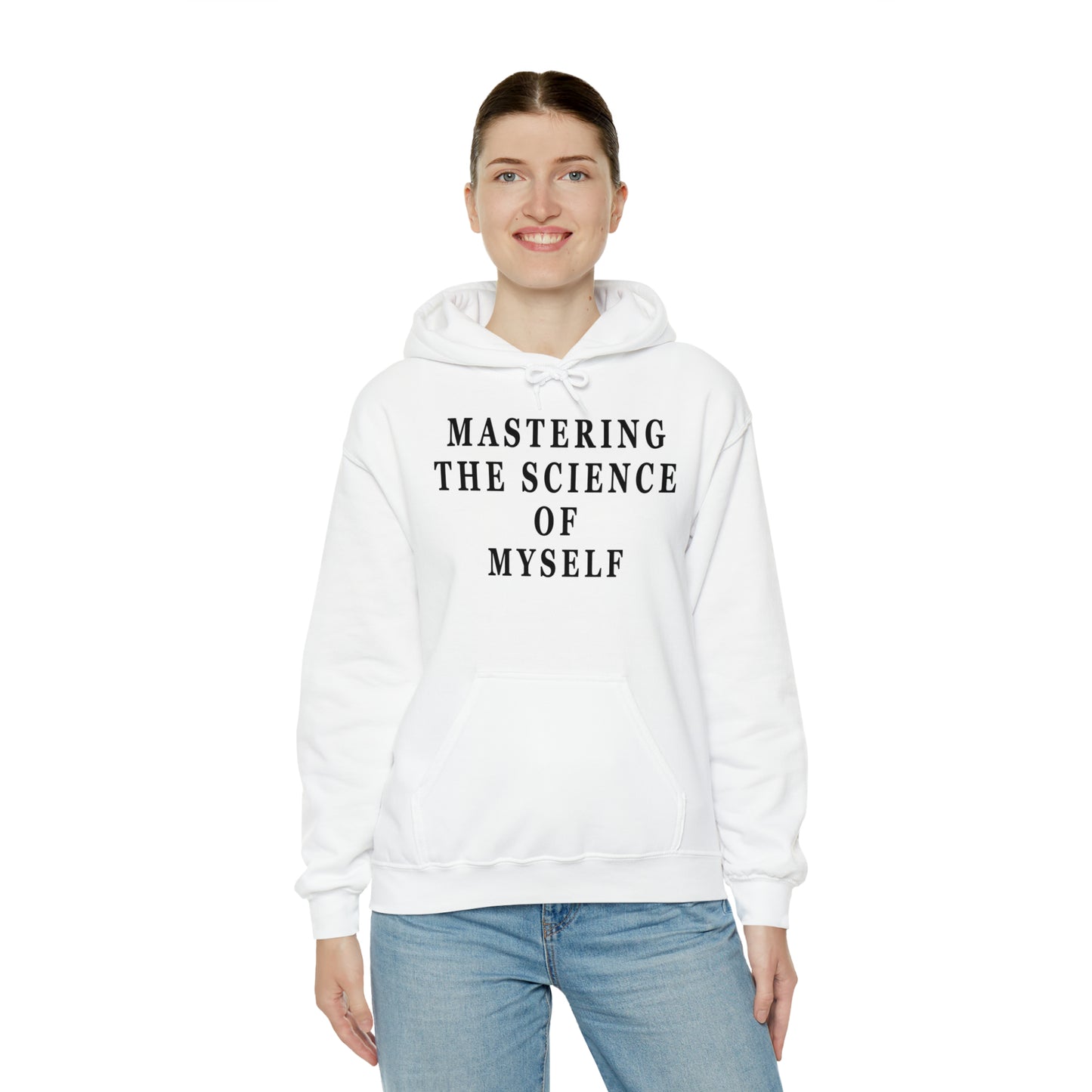 Mastering The Science of Myself Unisex Heavy Blend™ Hooded Sweatshirt