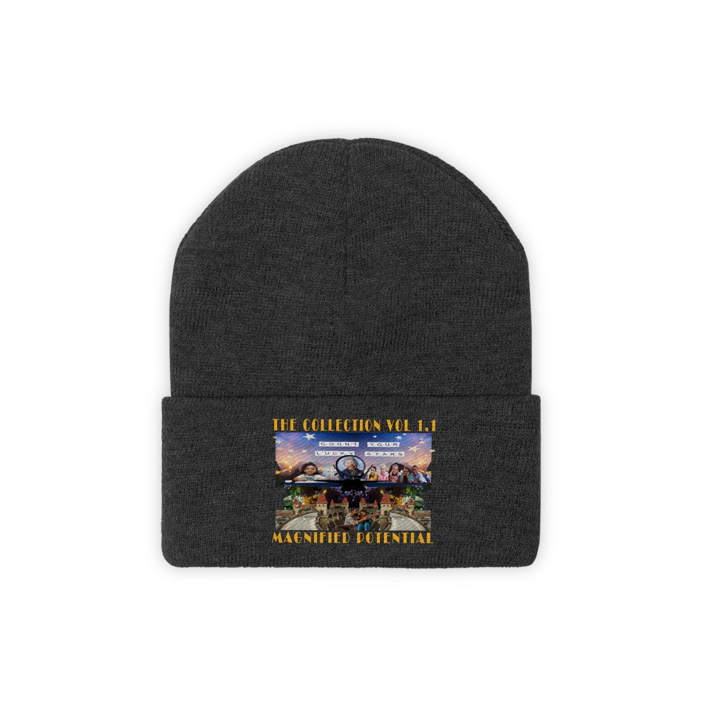 Magnified Potential Knit Beanie