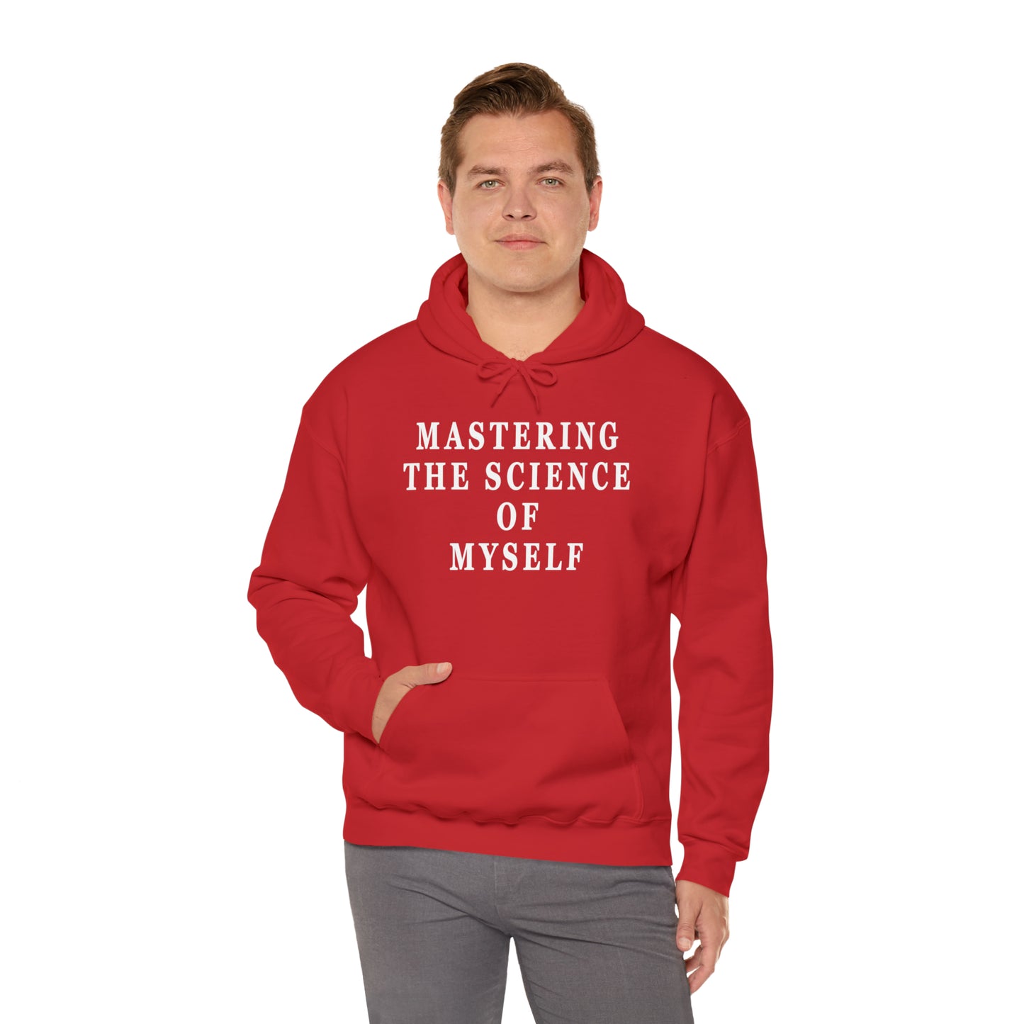 Mastering The Science of Myself Unisex Heavy Blend™ Hooded Sweatshirt