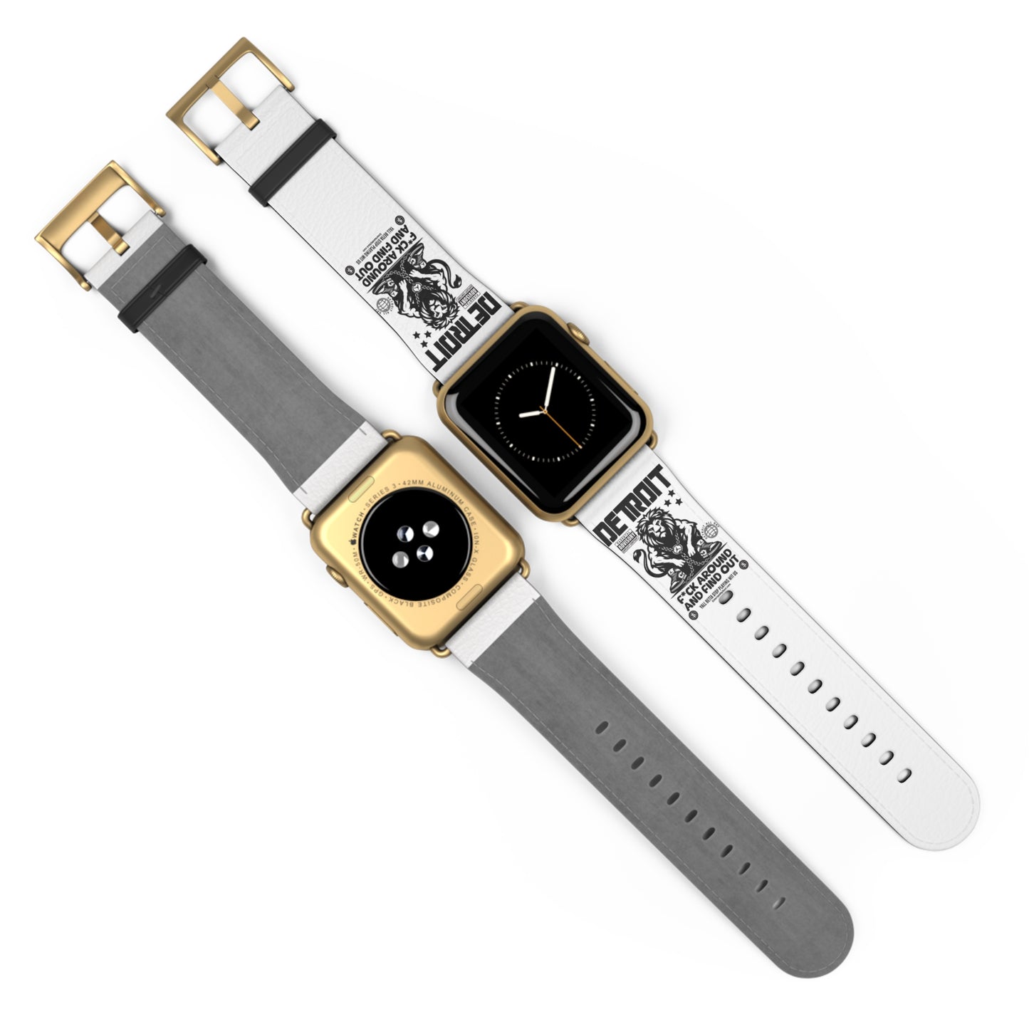 F*ck Around and Find Out Watch Band - Custom Sports Band, Gift for Him, Stylish Accessory, Fitness Tracker Band, Unique Watch Strap