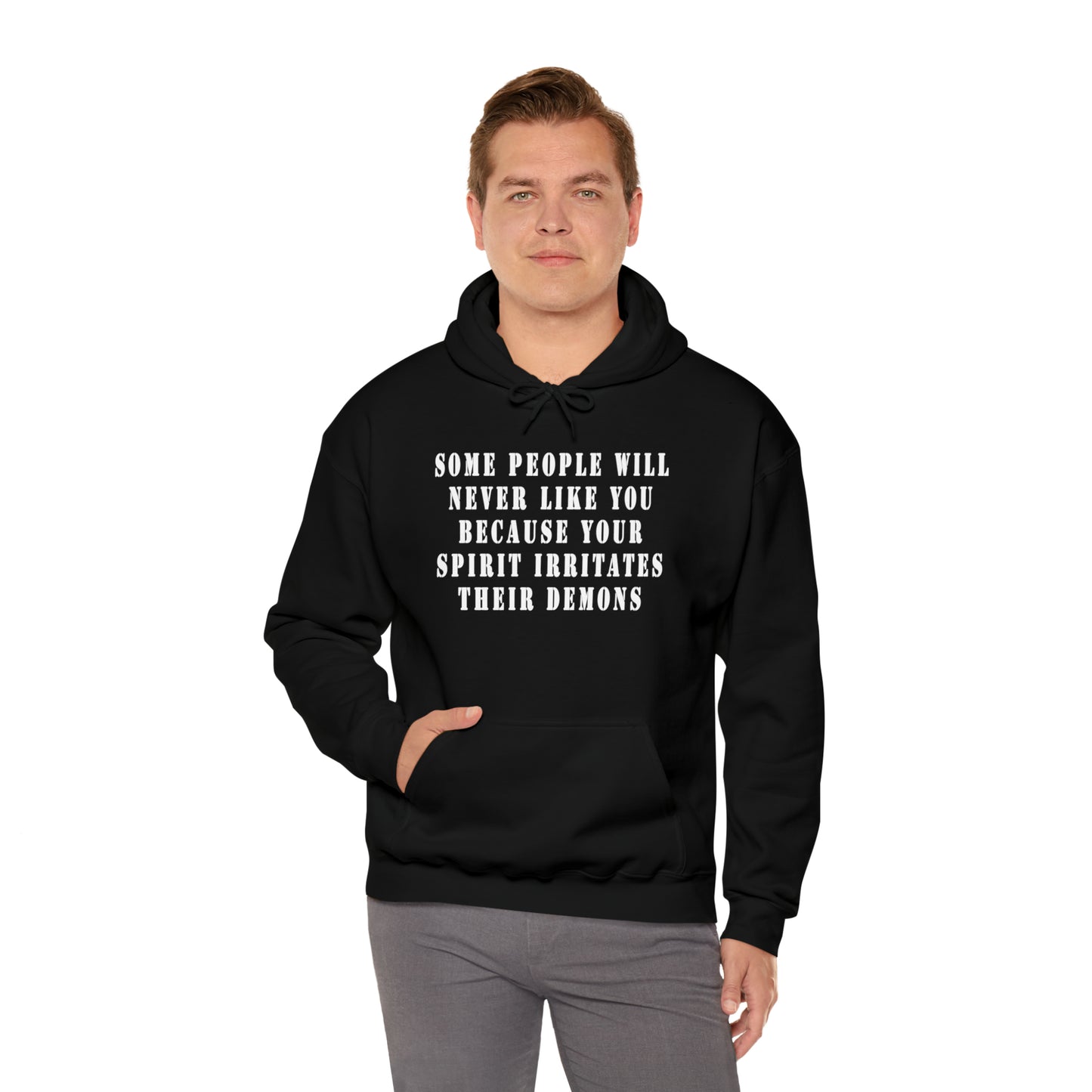 Some people will never like you Unisex Heavy Blend™ Hooded Sweatshirt