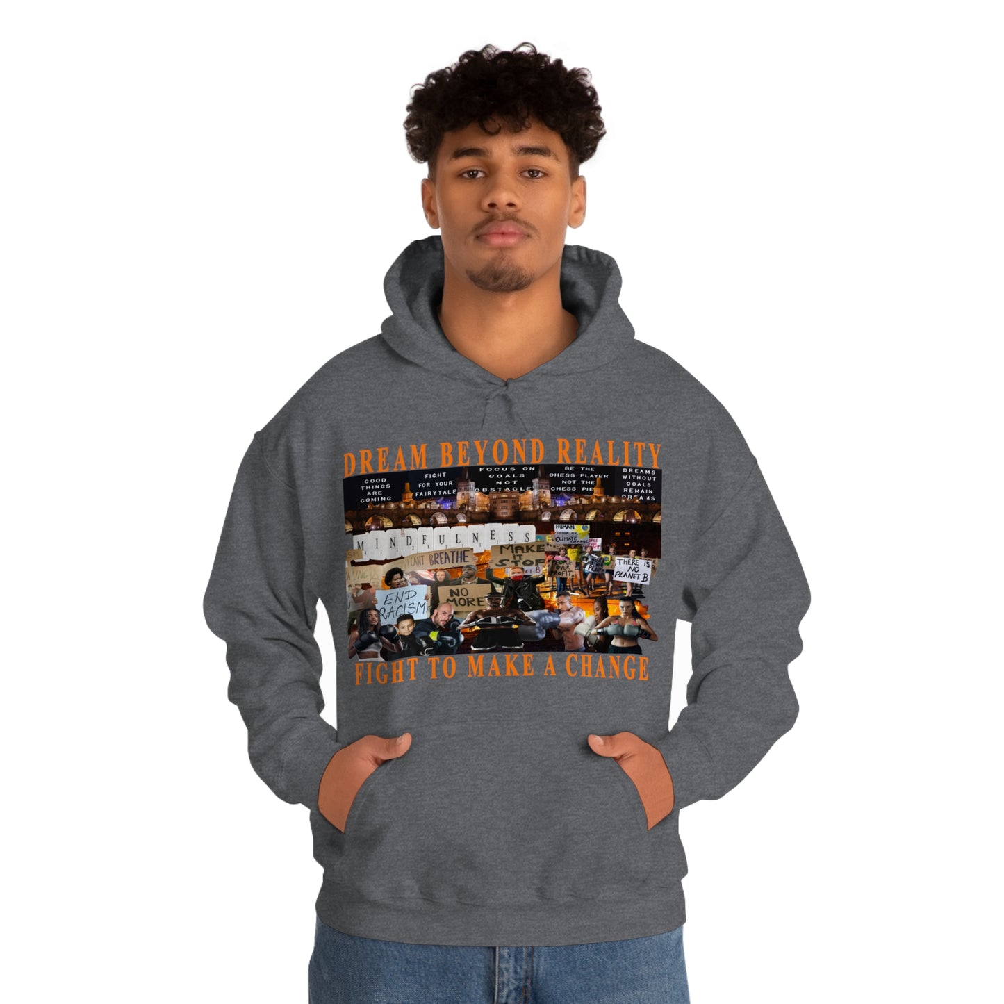 Dream Beyond Reality Unisex Heavy Blend™ Hooded Sweatshirt