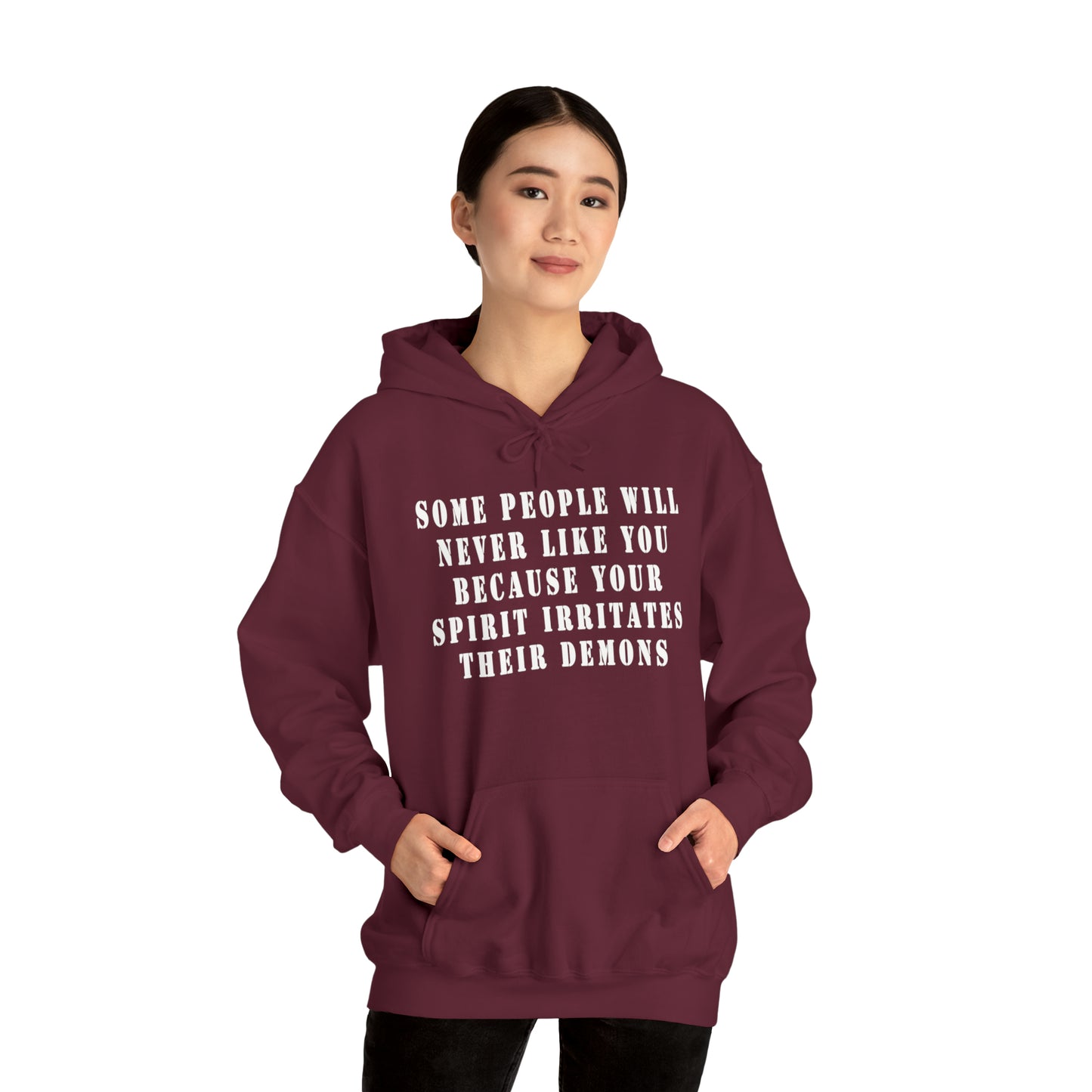 Some people will never like you Unisex Heavy Blend™ Hooded Sweatshirt