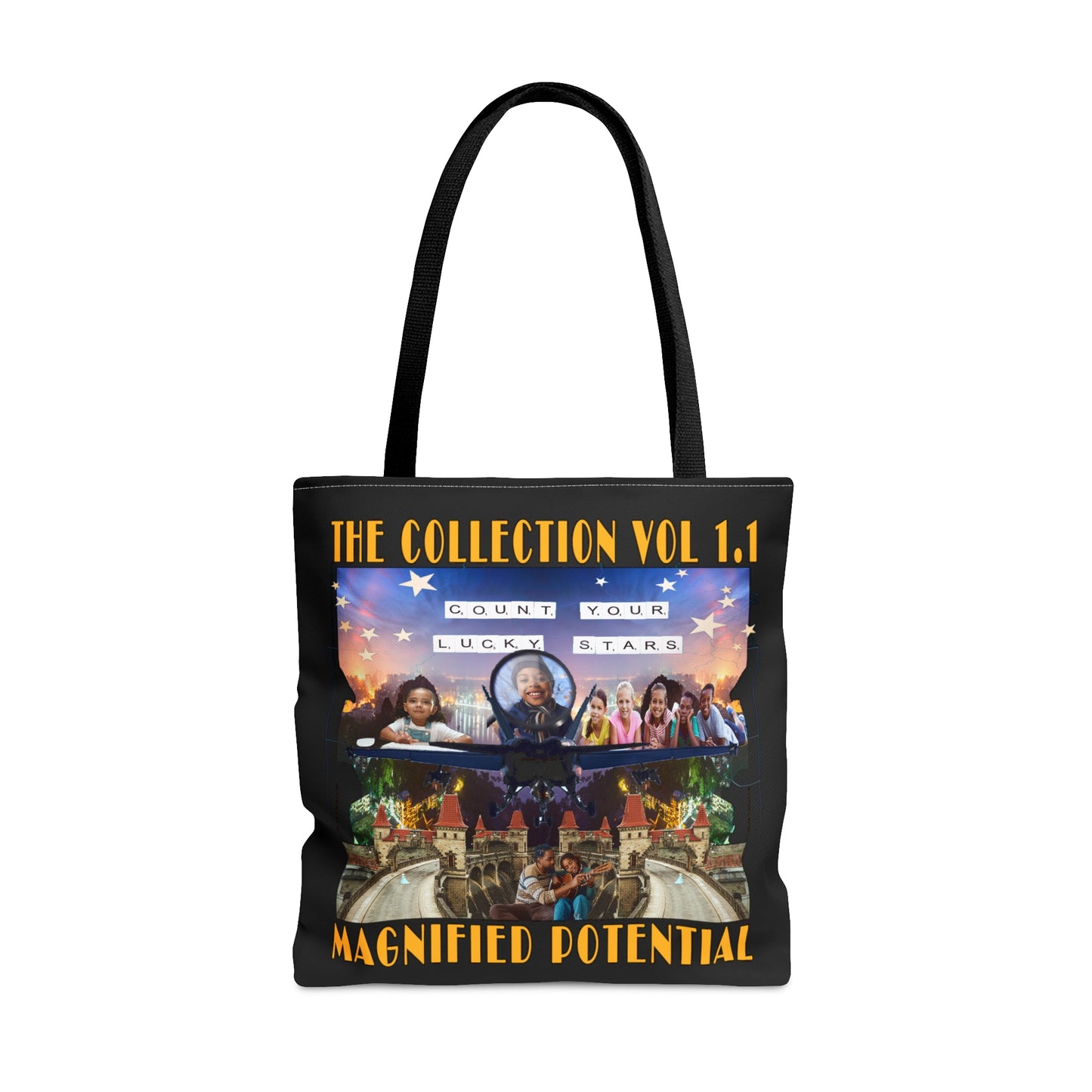 Magnified Potential Tote Bag (AOP)