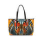 Butterflies PU Leather Shoulder Bag