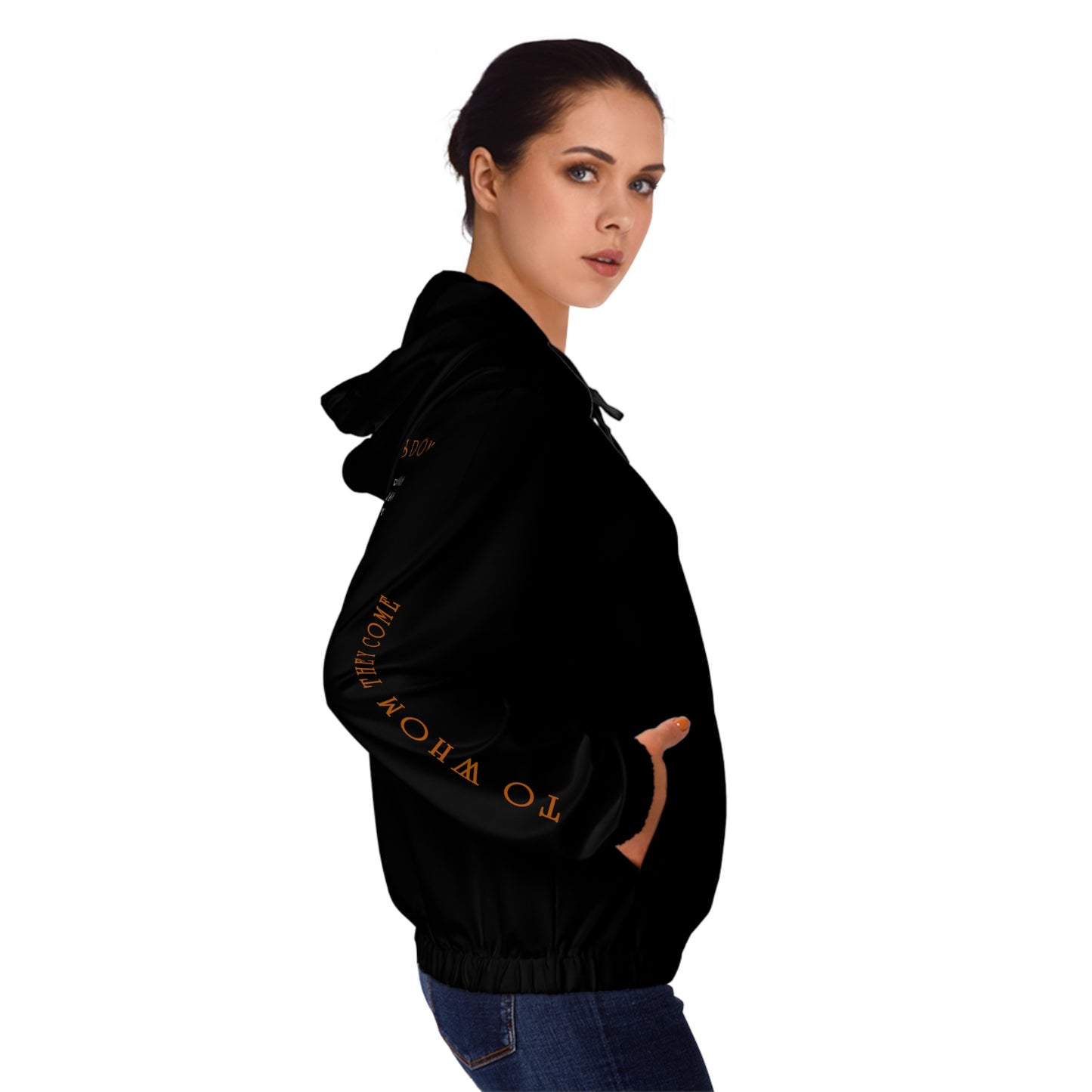 A Kings Dream Women’s Full-Zip Hoodie (AOP)