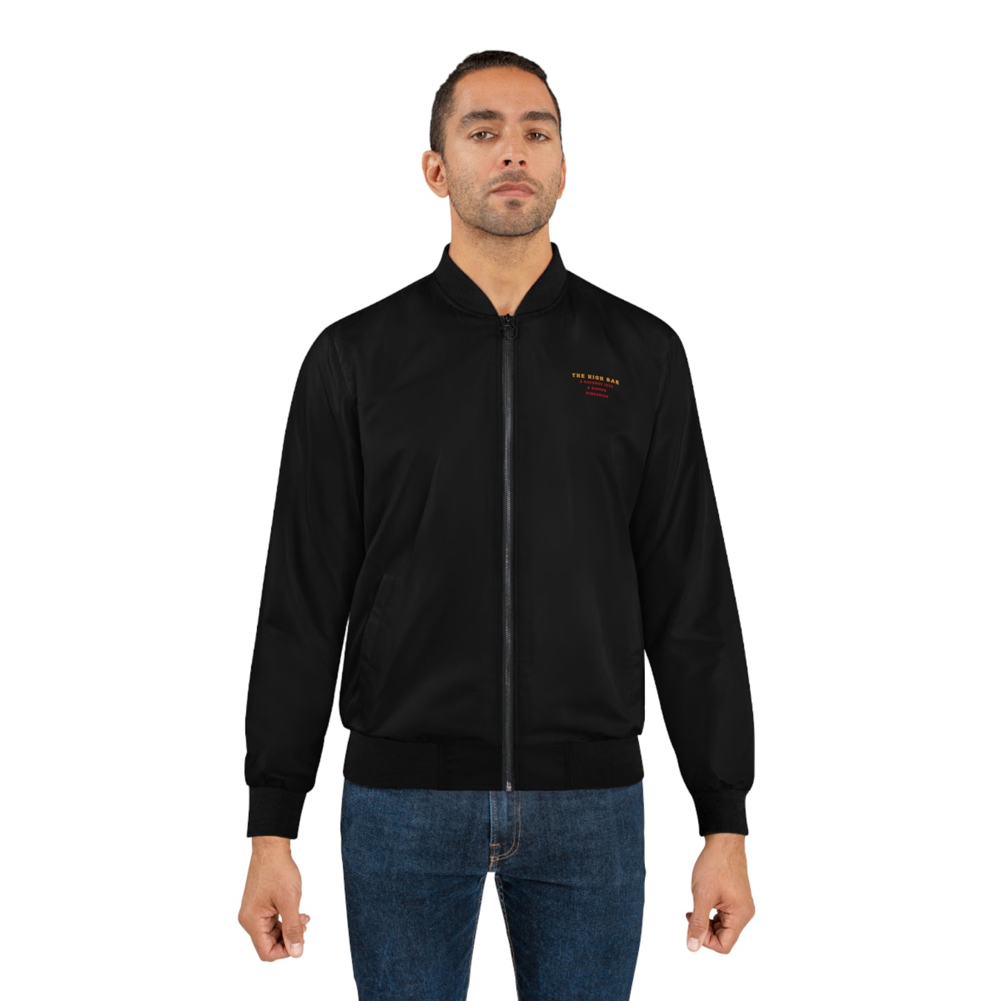 The High Bar Men's Bomber Jacket (AOP)