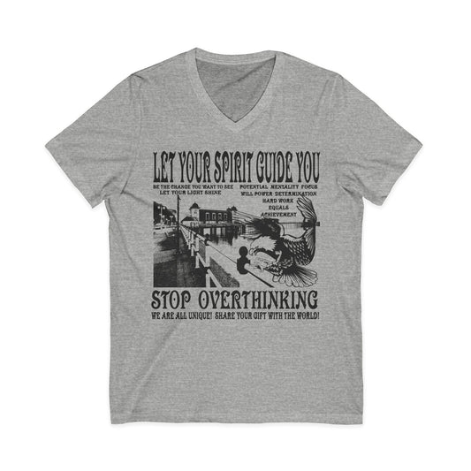 Let Your Spirit Guide You Unisex V-Neck Tee