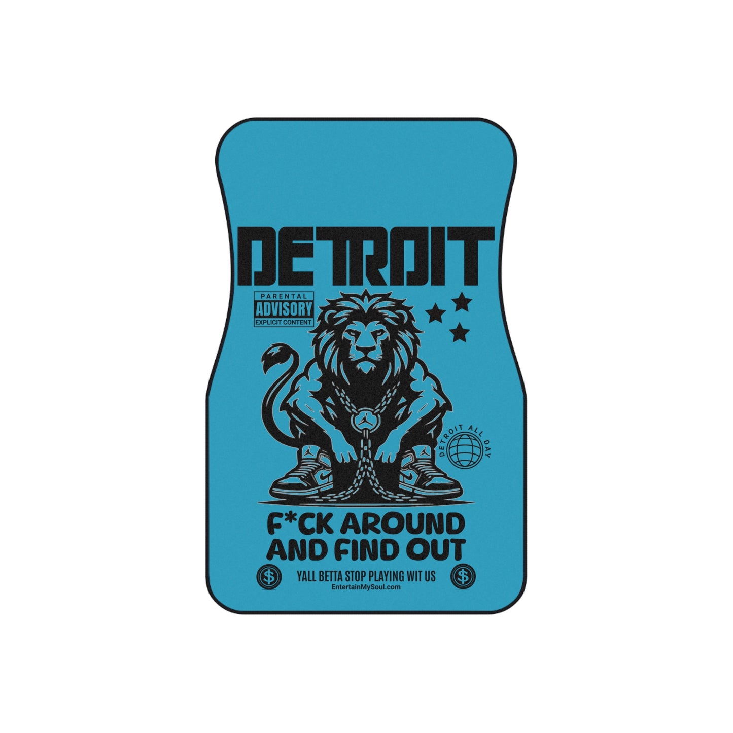 F*ck Around and Find Out Car Mats, Auto Accessories, Custom Floor Mats, Car Decor, Unique Gifts