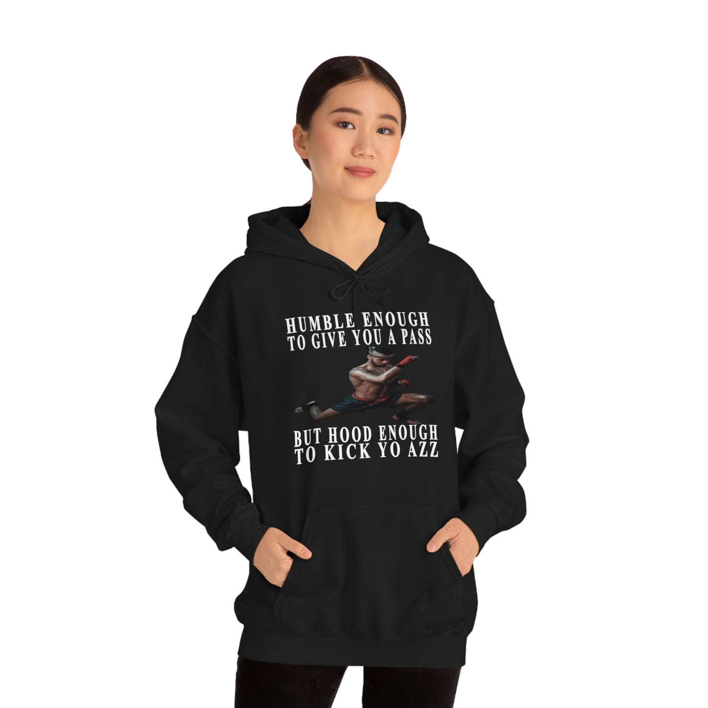 Humble Enough To Give Your A Pass Unisex Heavy Blend™ Hooded Sweatshirt