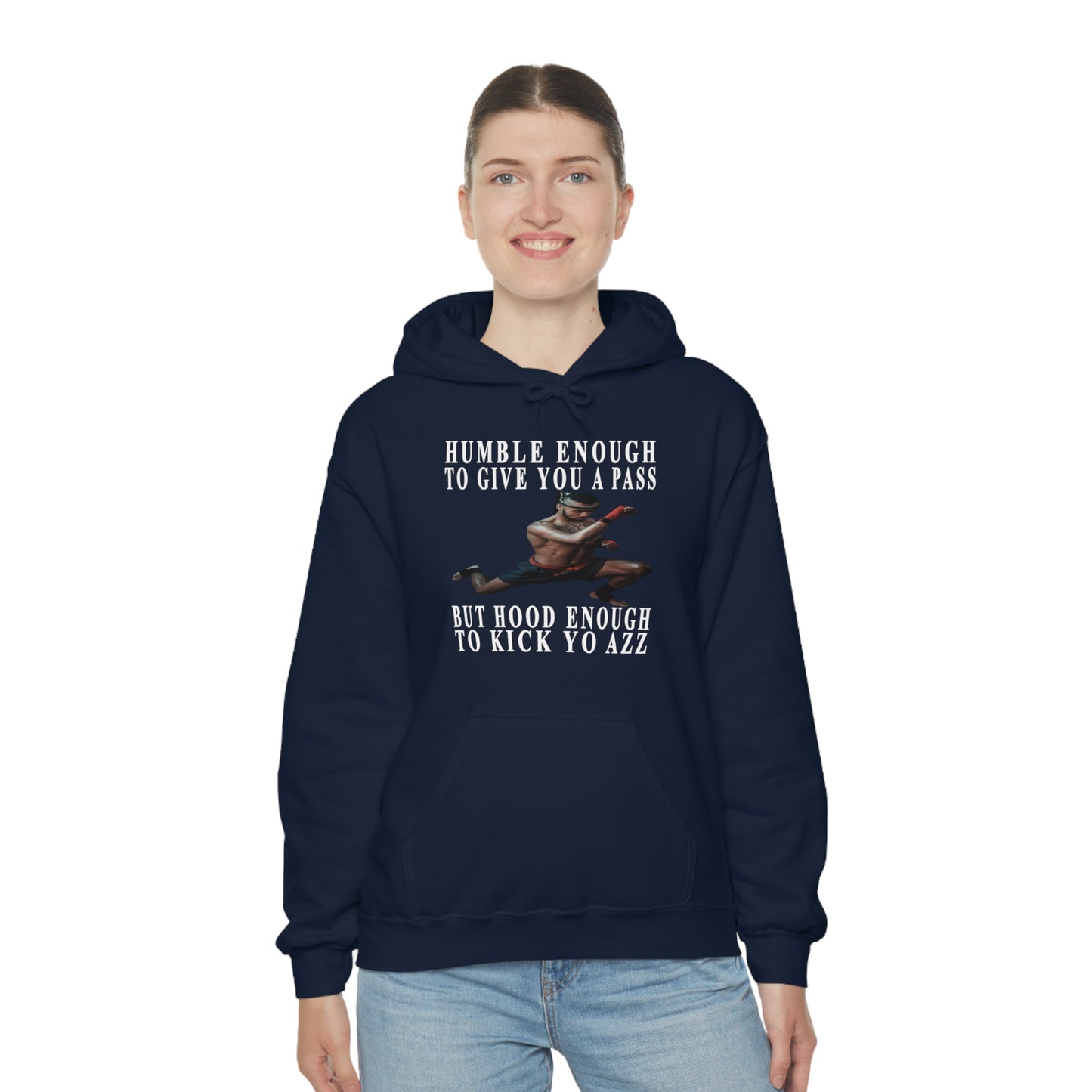 Humble Enough To Give Your A Pass Unisex Heavy Blend™ Hooded Sweatshirt