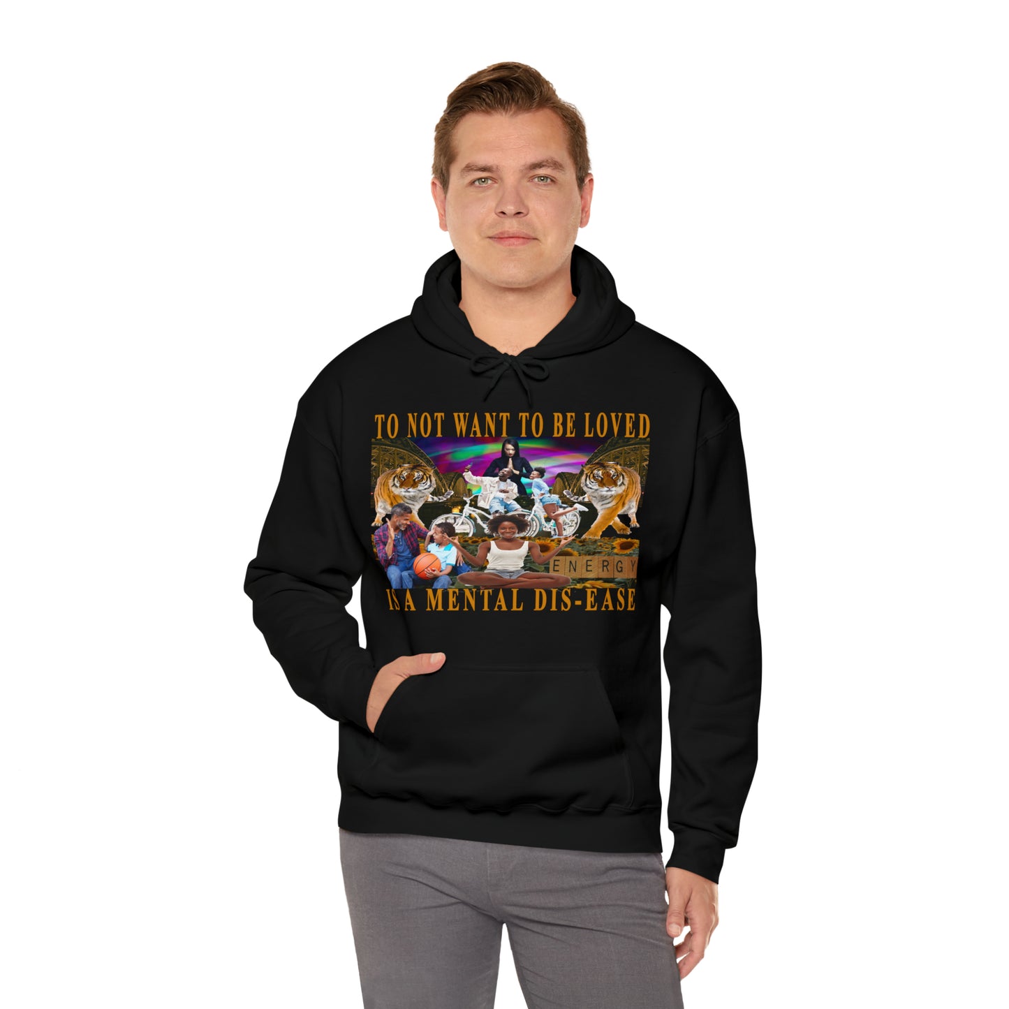 To Not Want To Be Loved Unisex Heavy Blend™ Hooded Sweatshirt