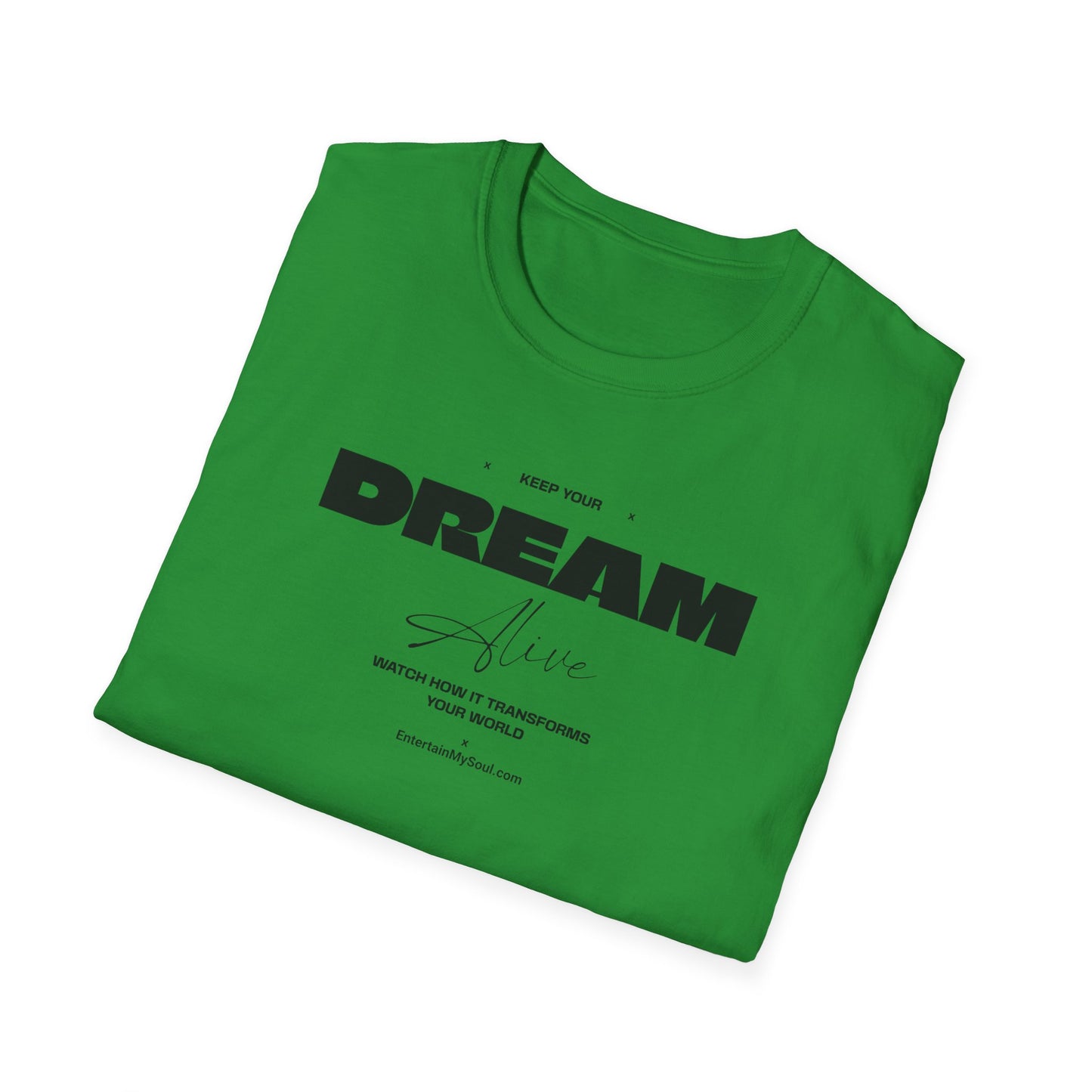 Keep Your Dream Alive T-Shirt, Motivational Tee, Dreamer Shirt, Gift for Dream Chasers, Perfect for Casual Wear, Fitness Enthusiast