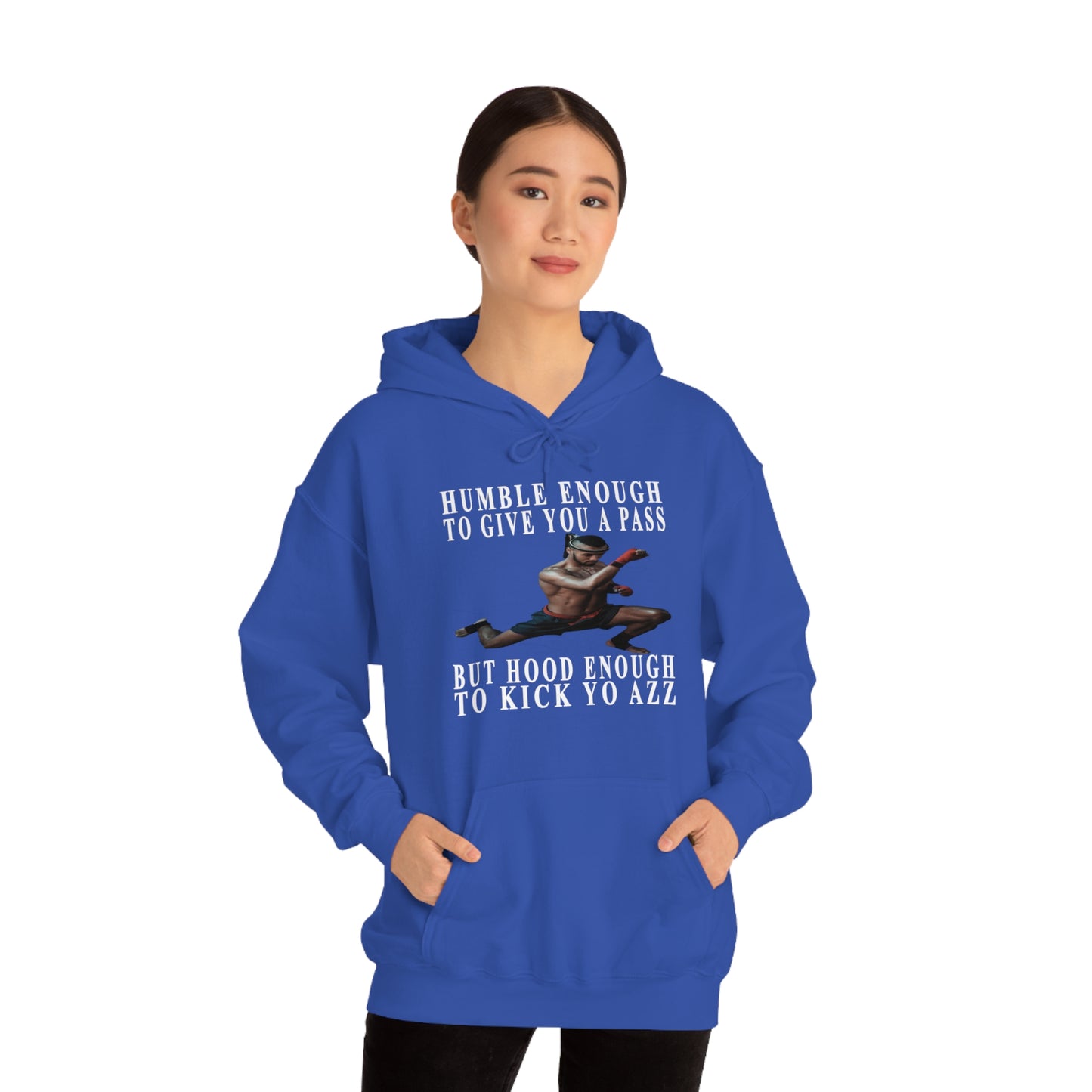 Humble Enough To Give Your A Pass Unisex Heavy Blend™ Hooded Sweatshirt