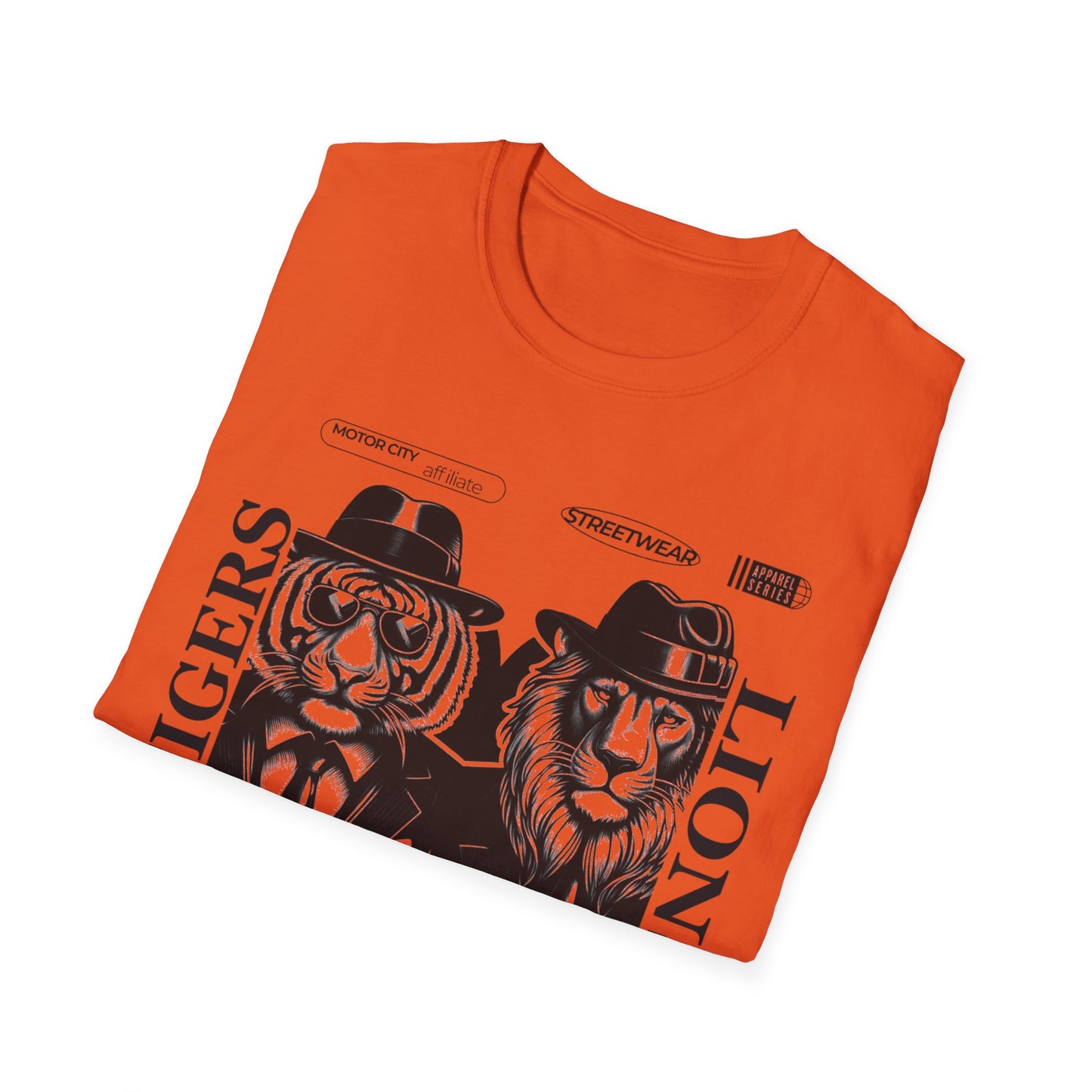 Tigers Lions and Hustlers Unisex Softstyle T-Shirt