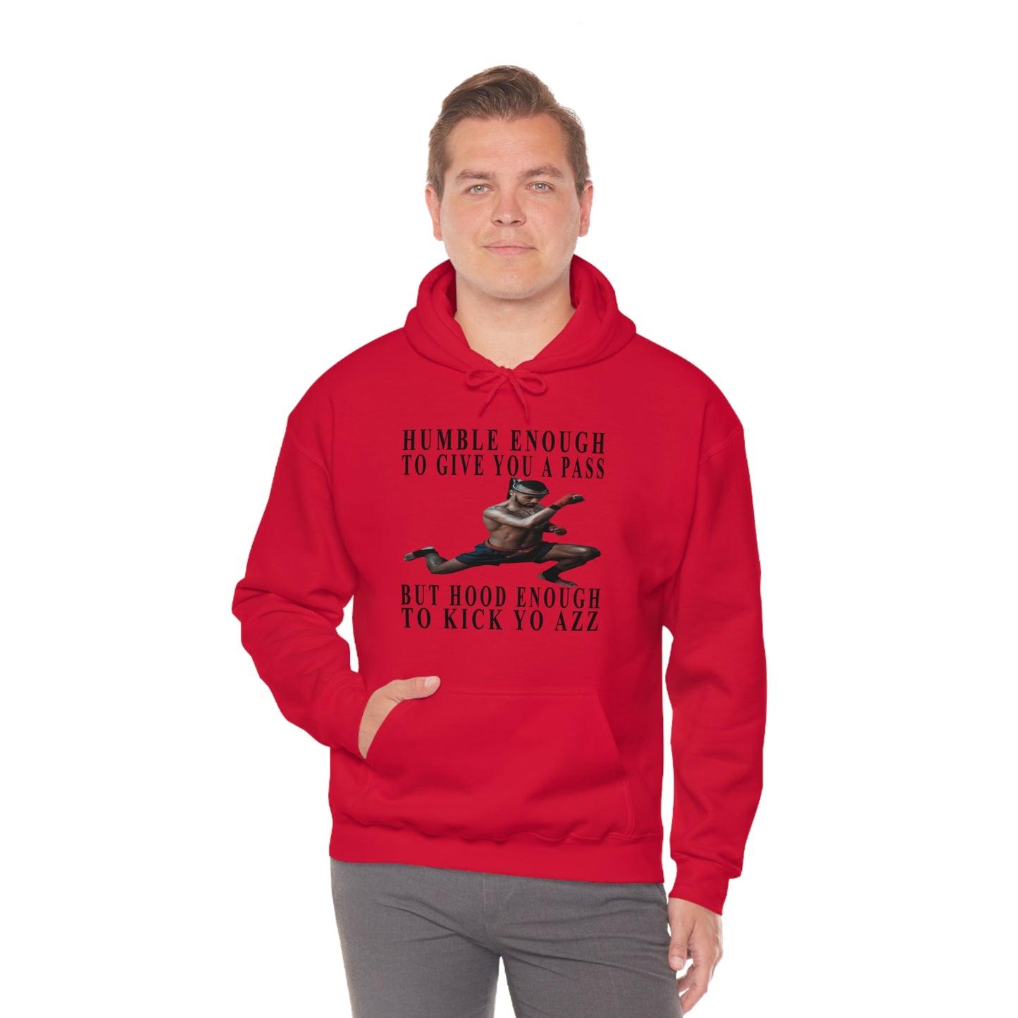 Humble Enough To Give Your A Pass Unisex Heavy Blend™ Hooded Sweatshirt