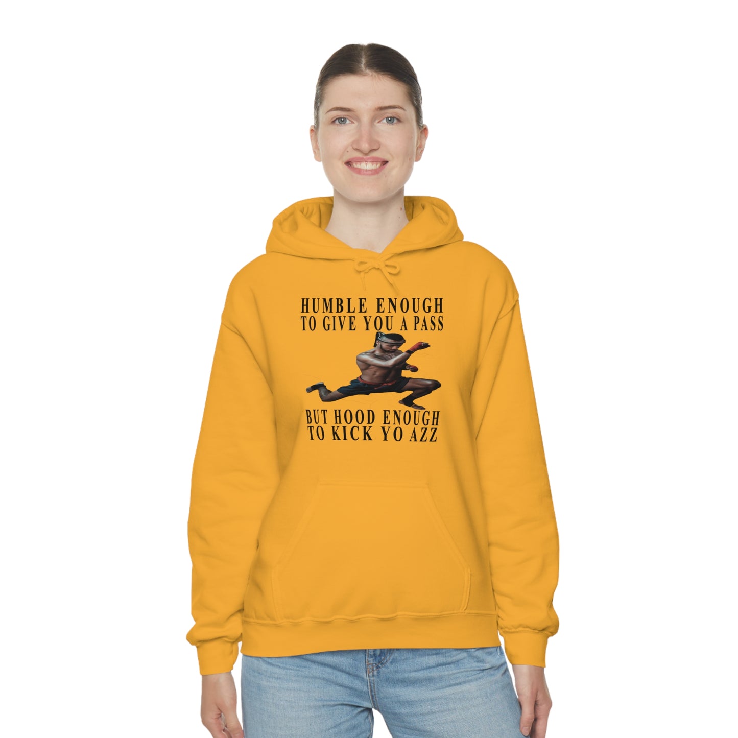 Humble Enough To Give Your A Pass Unisex Heavy Blend™ Hooded Sweatshirt