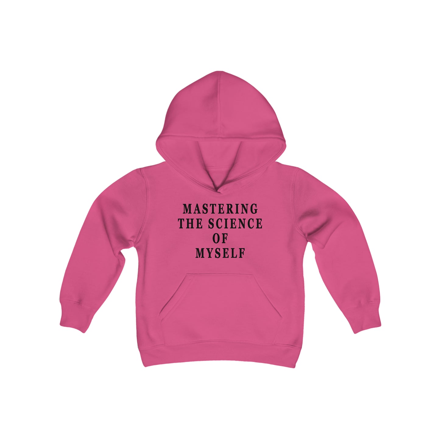 Mastering The Science of Myself Youth Heavy Blend Hooded Sweatshirt