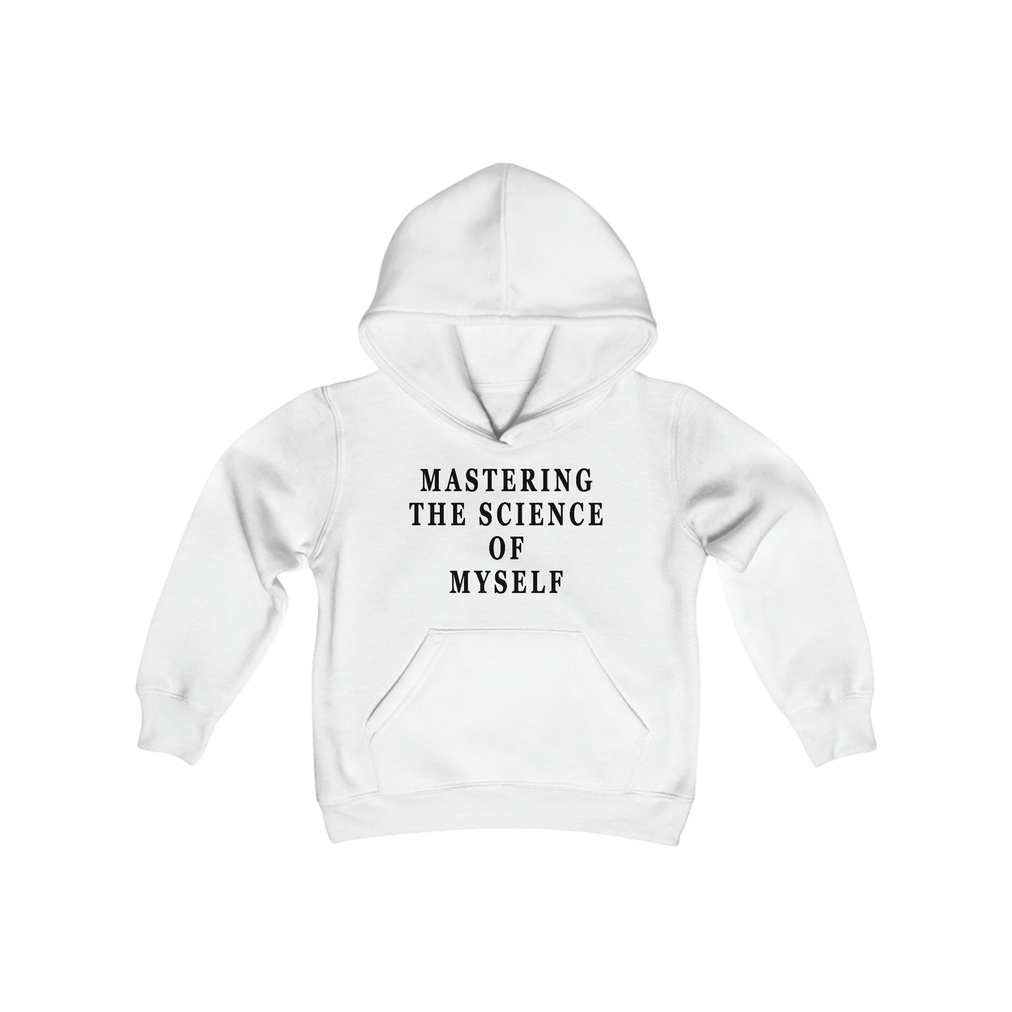 Mastering The Science of Myself Youth Heavy Blend Hooded Sweatshirt