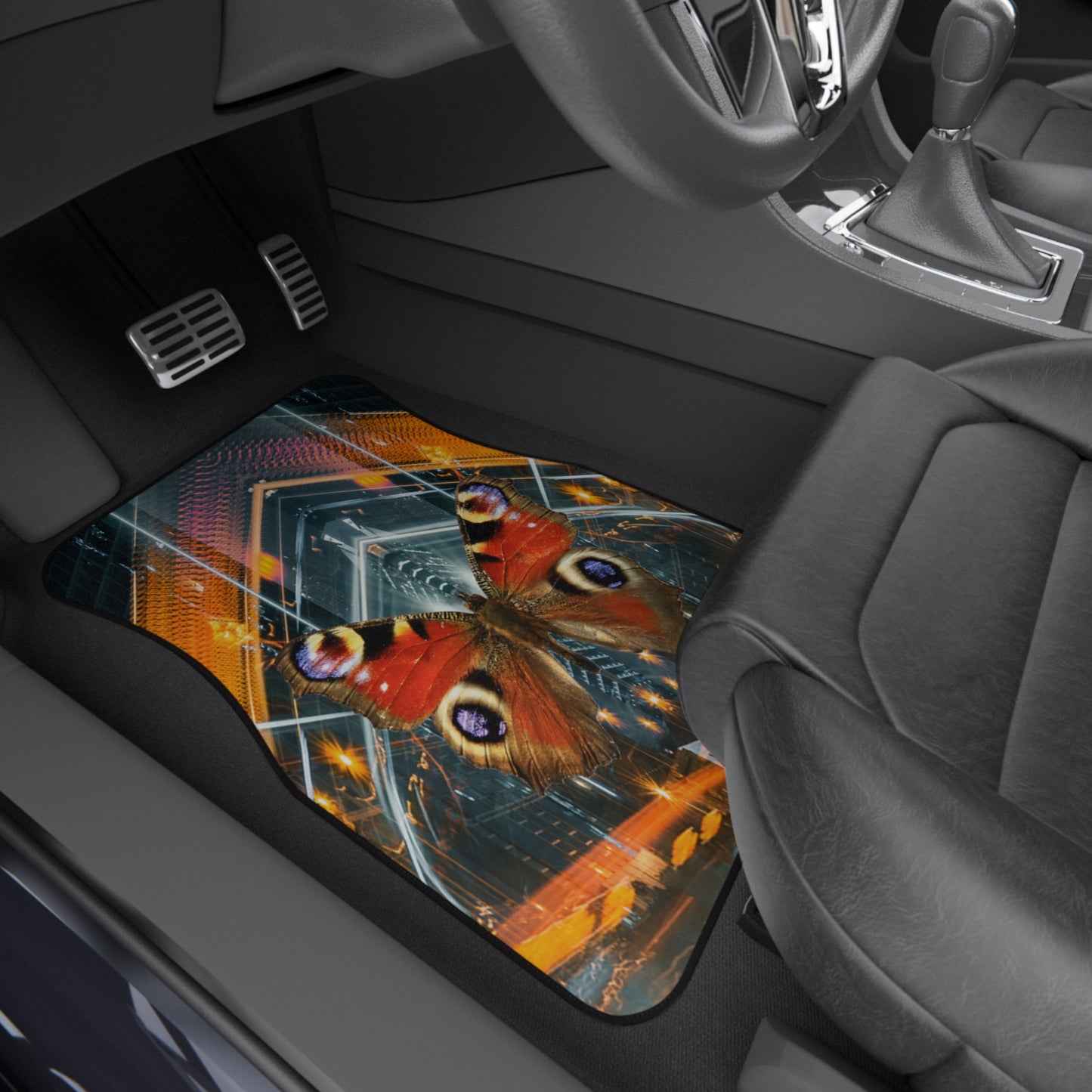 Butterflies Car Mats (2x Front)