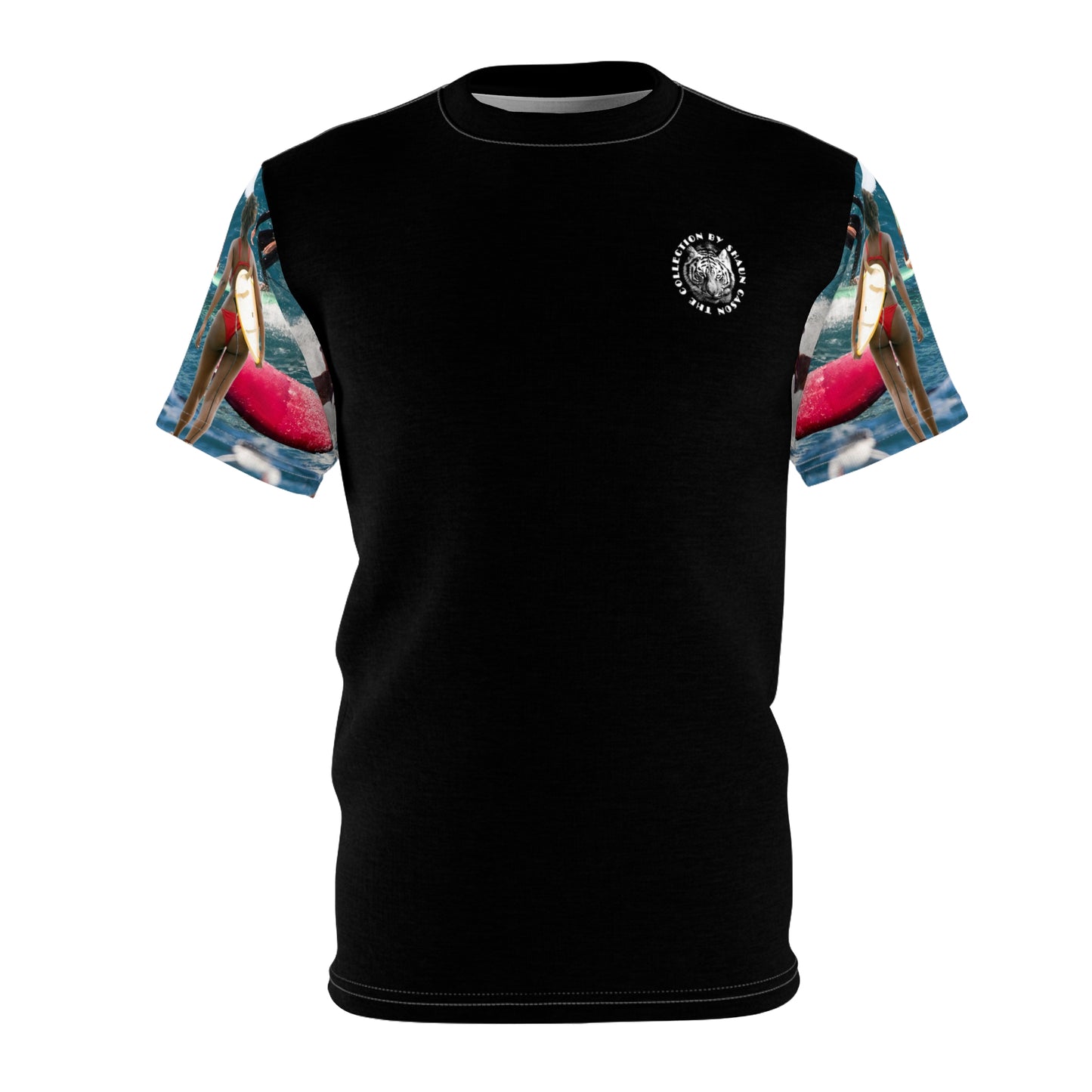 Ride My Wave Unisex Cut & Sew Tee (AOP)