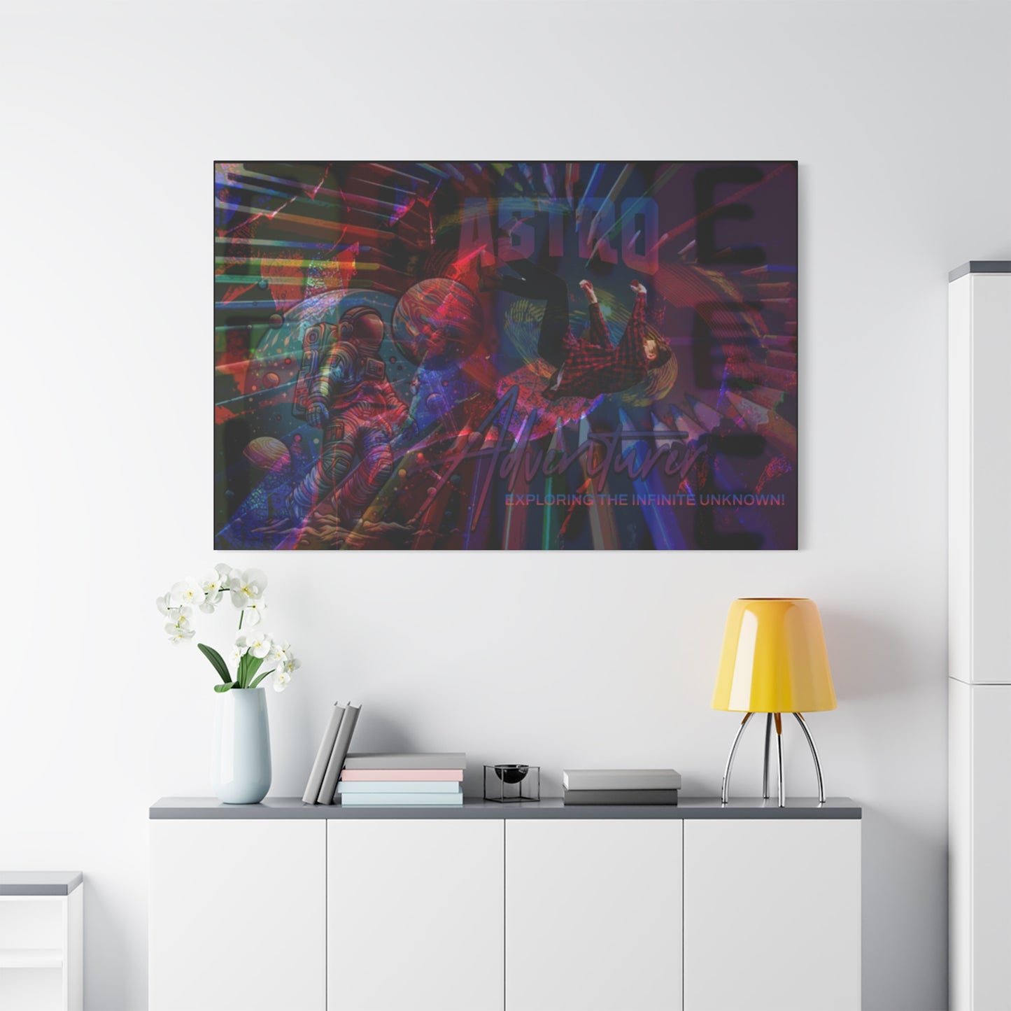 To Fall in Love with Life Matte Canvas Wall Art